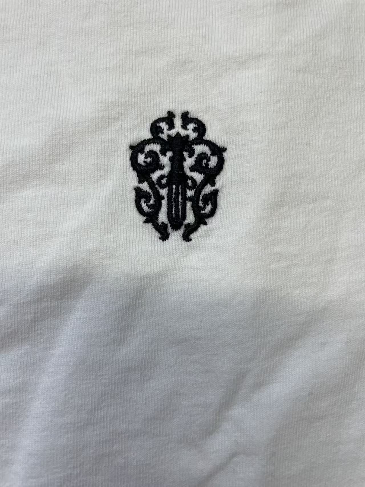 Chrome Hearts Chrome Hearts Embroidered Dagger White Long Sleeve T-Shirt Size US L / EU 52-54 / 3 - 4 Thumbnail