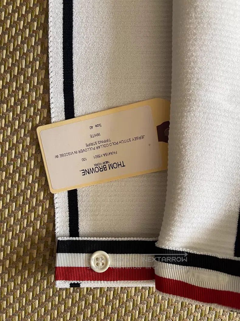 Thom Browne Thom Browne White Long Sleeve Size US XL / EU 56 / 4 - 4 Thumbnail
