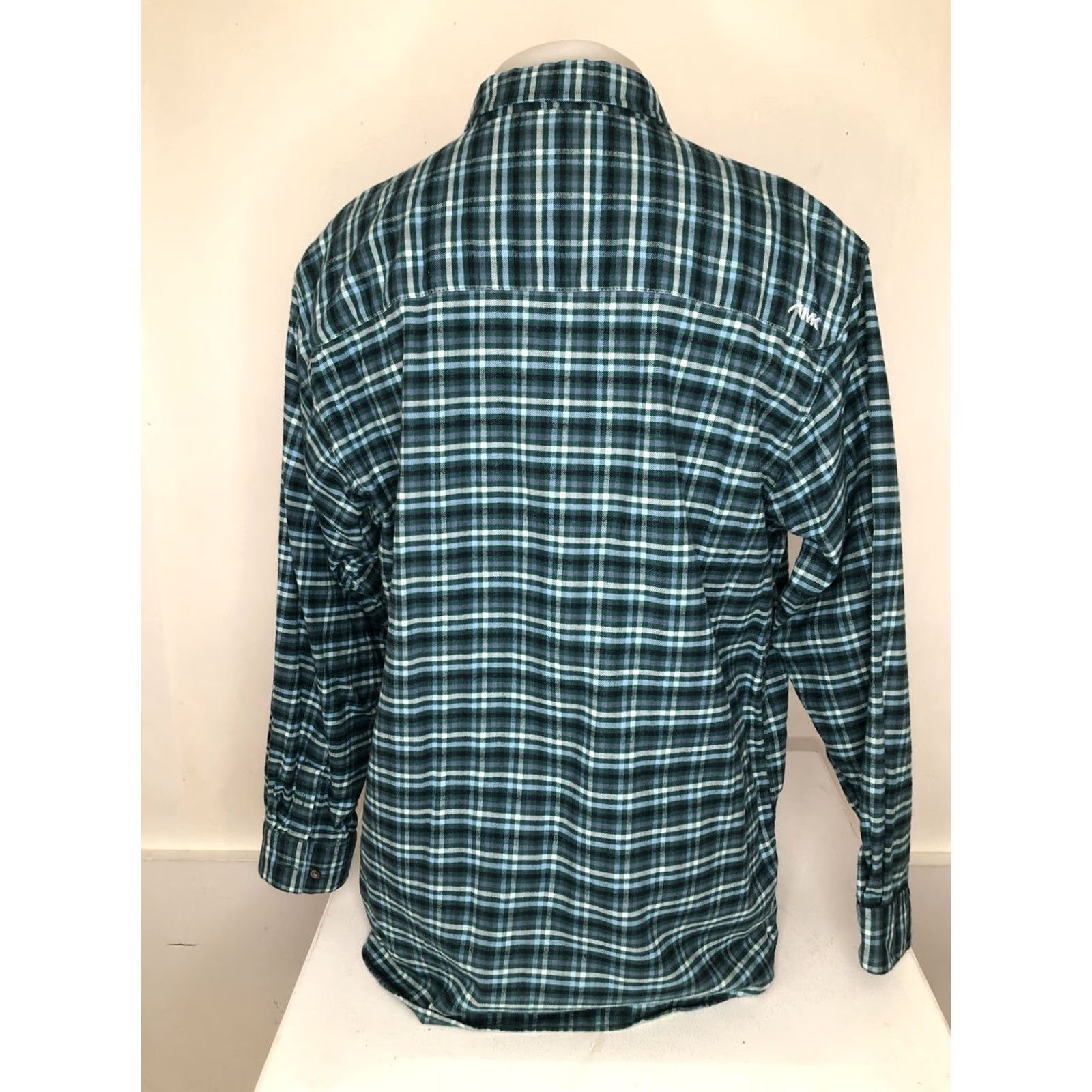 Mountain Khakis MOUNTAIN KHAKIS - Embroidered Plaid Check Mens Lg. FLANNEL Shirt Size US L / EU 52-54 / 3 - 5 Thumbnail