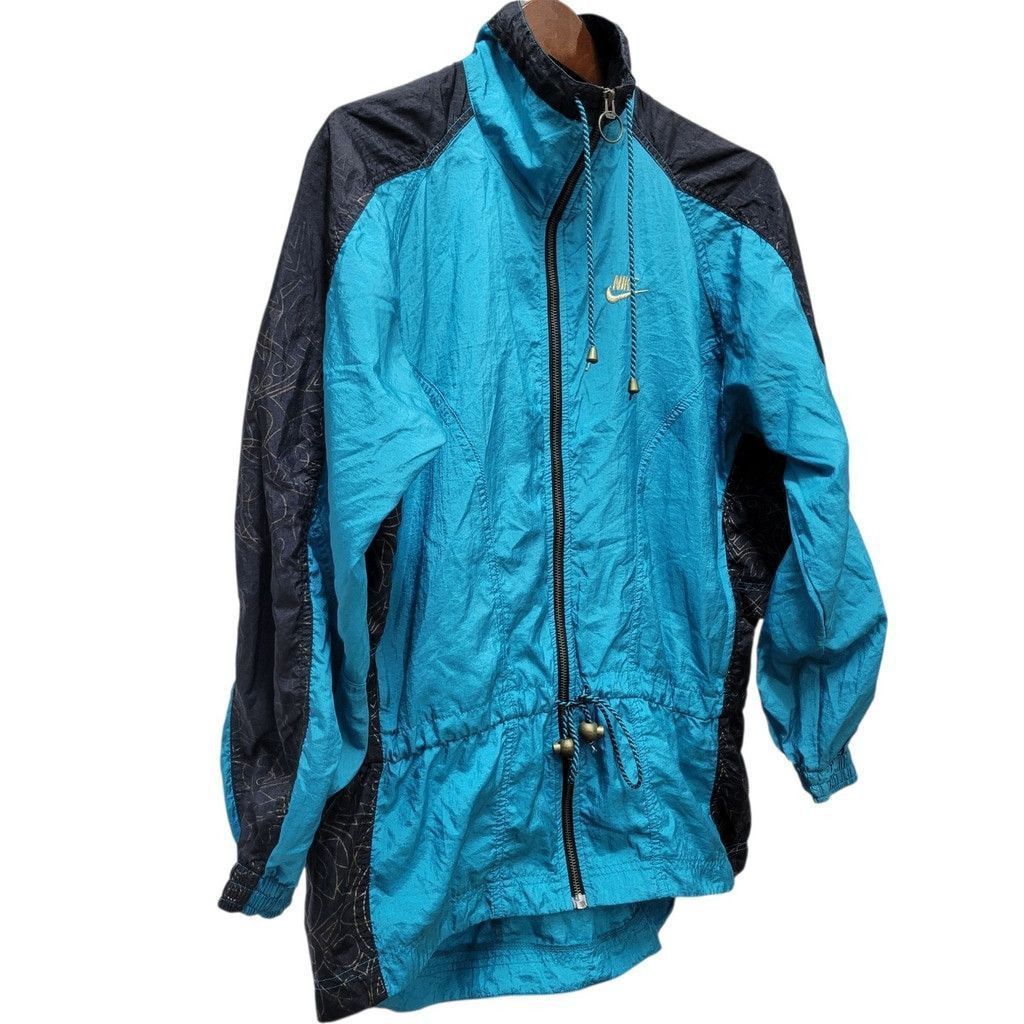 Nike Nike Women’s Vintage Windbreaker Jacket Full-Zip Small Size S / US 4 / IT 40 - 3 Thumbnail