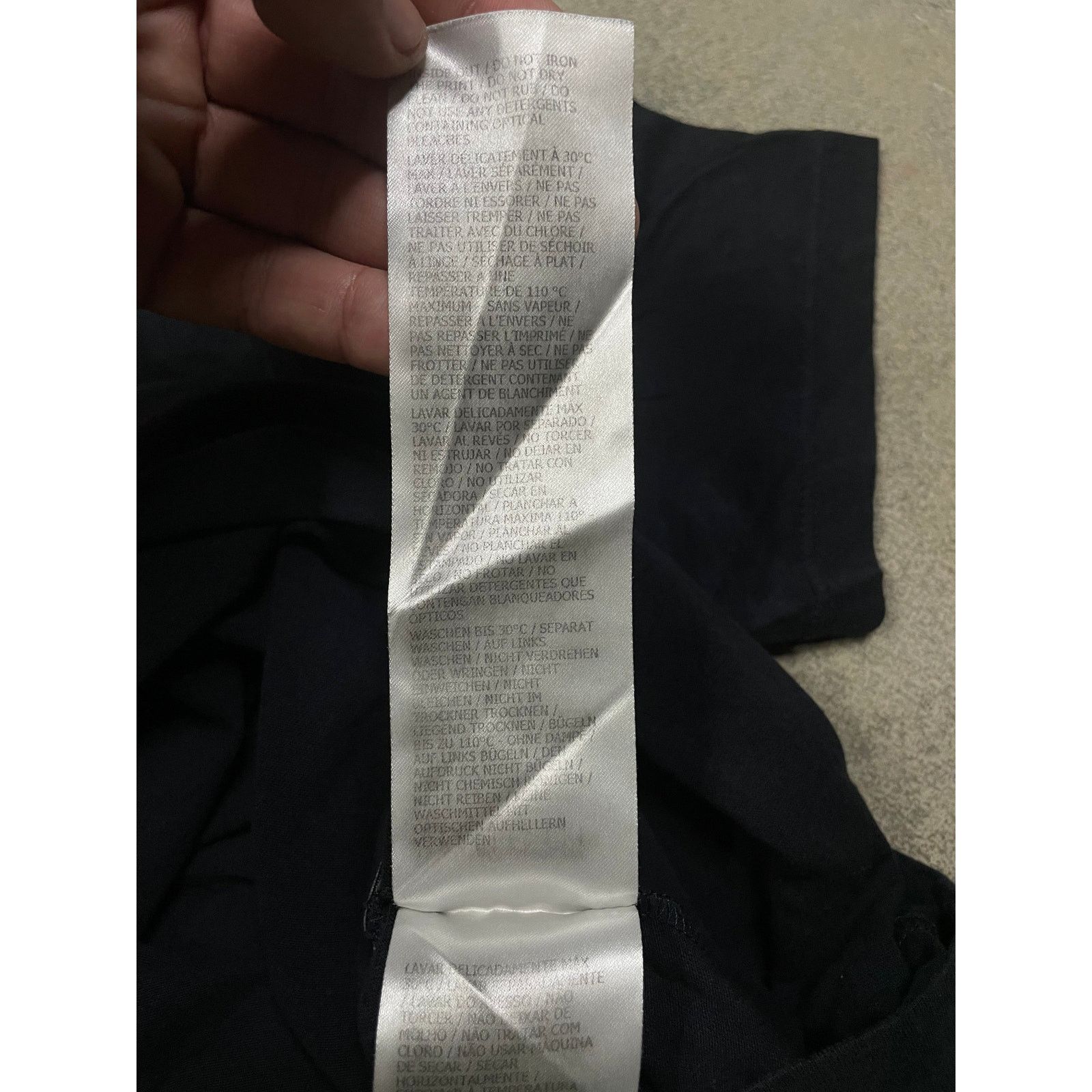 Gucci Gucci Tee Navy Medium Used Size US M / EU 48-50 / 2 - 6 Thumbnail