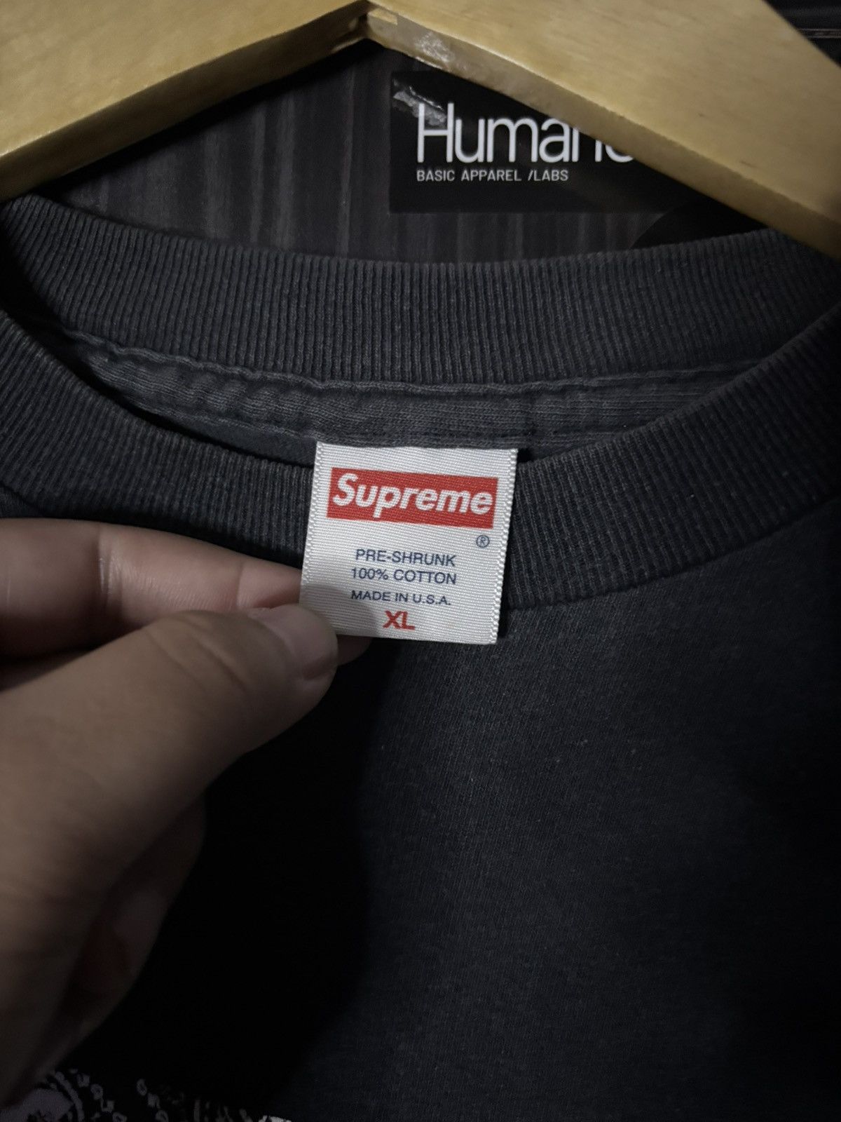 Supreme × Vintage OG Supreme Bandana Tee Size US XL / EU 56 / 4 - 2 Thumbnail