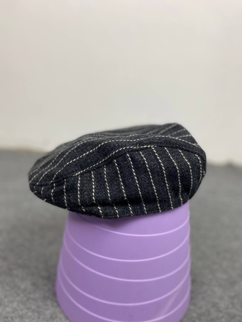 Japanese Brand breeze acrylic striped beretta hat nice design Size ONE SIZE - 2 Thumbnail