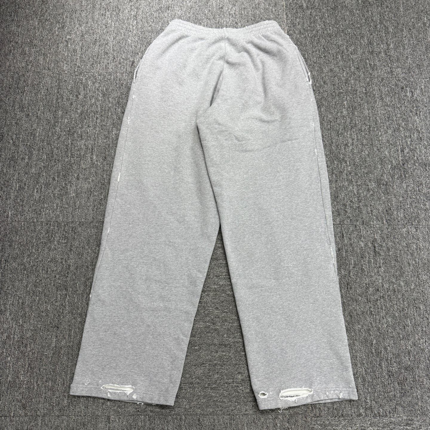 Balenciaga Balenciaga Distressed Casual Pants in Gray Size US 30 / EU 46 - 5 Thumbnail