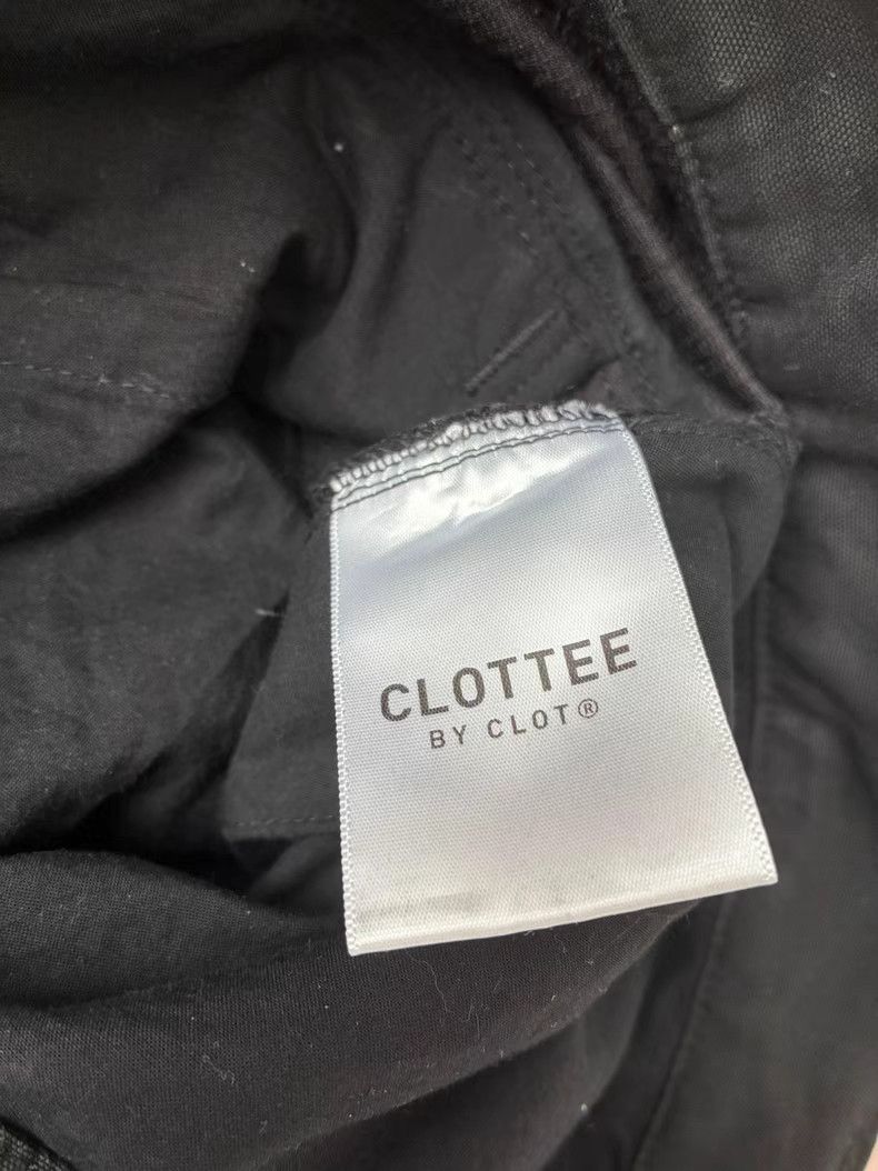 CLOT CLOT Corduroy Spliced Mandarin Button Work Pants Size US 32 / EU 48 - 2 Thumbnail