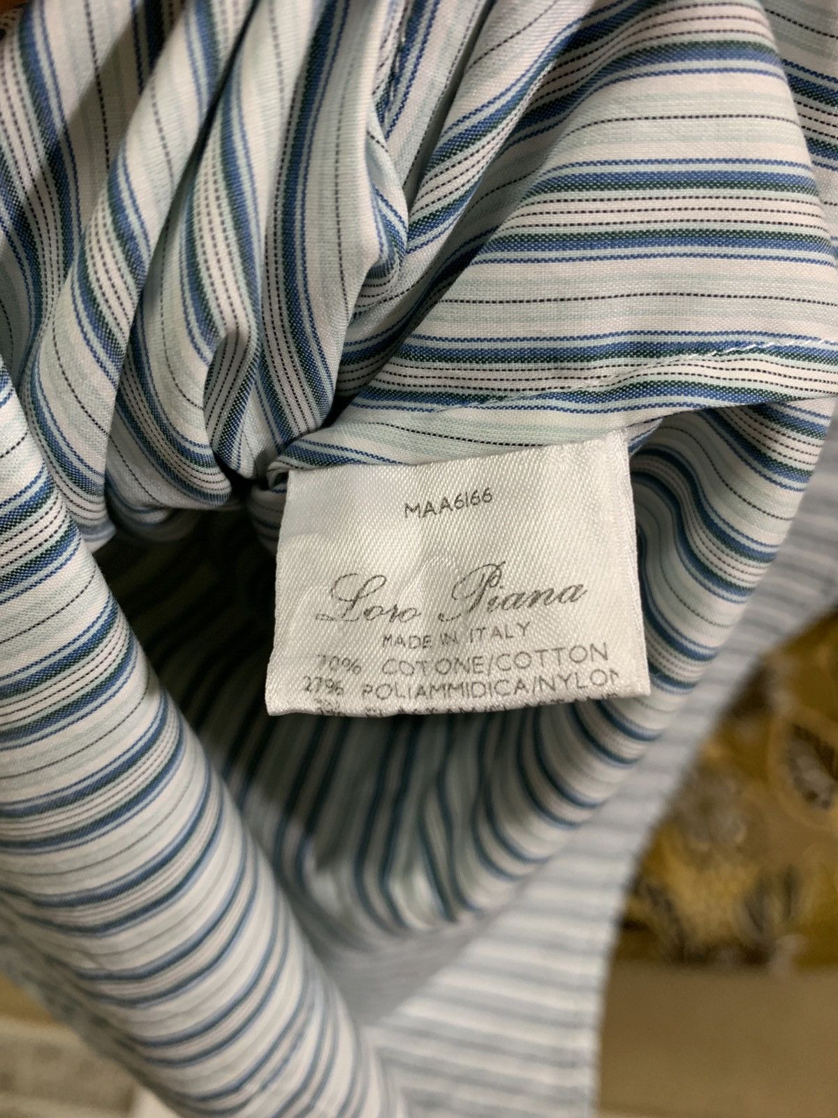 Loro Piana LORO PIANA STRIPES BUTTON SHIRT Size M / US 6-8 / IT 42-44 - 7 Thumbnail