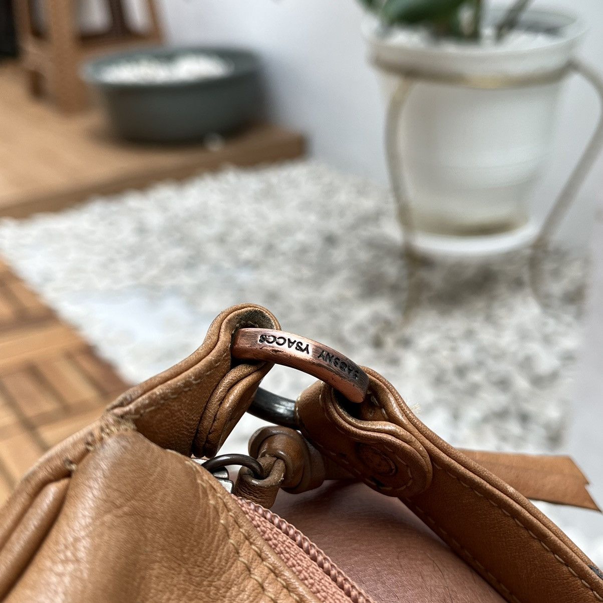 Leather × Y's × Yohji Yamamoto Leather Bag Yohji Yamamoto SACSNY Y'Saccs Vintage Hand Bags Size ONE SIZE - 5 Thumbnail