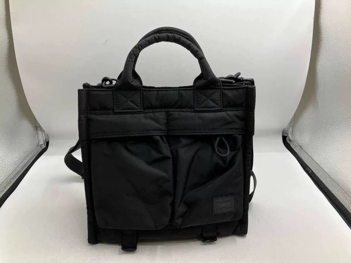 Porter Porter Senses Black Nylon Shoulder Bag Size ONE SIZE - 1 Thumbnail