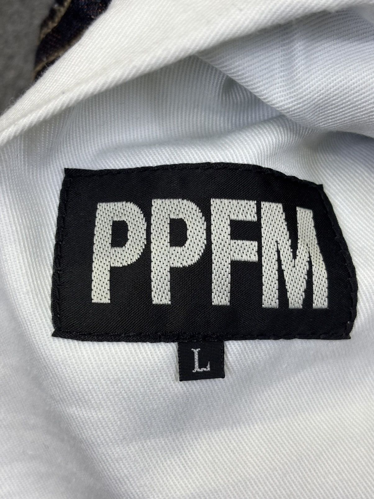 PPFM 💥Archival💥PPFM Full Zipper Short Denim K38 Size US 33 - 10 Thumbnail