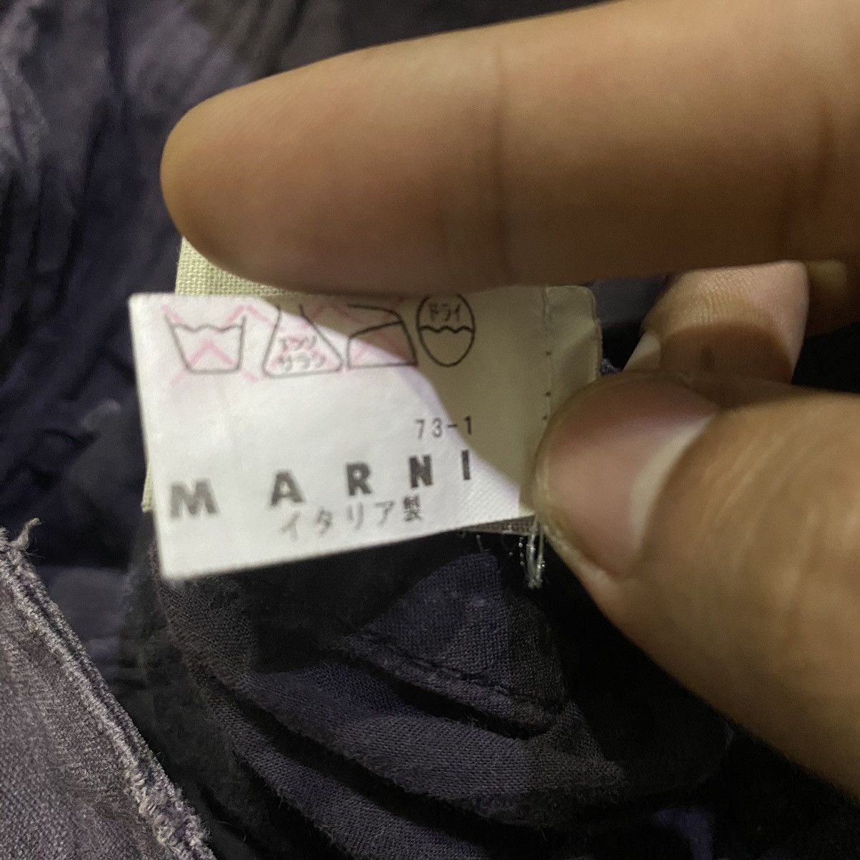 Marni MARNI Wide -Leg Pants Jeans Trousers Size US 32 / EU 48 - 13 Thumbnail