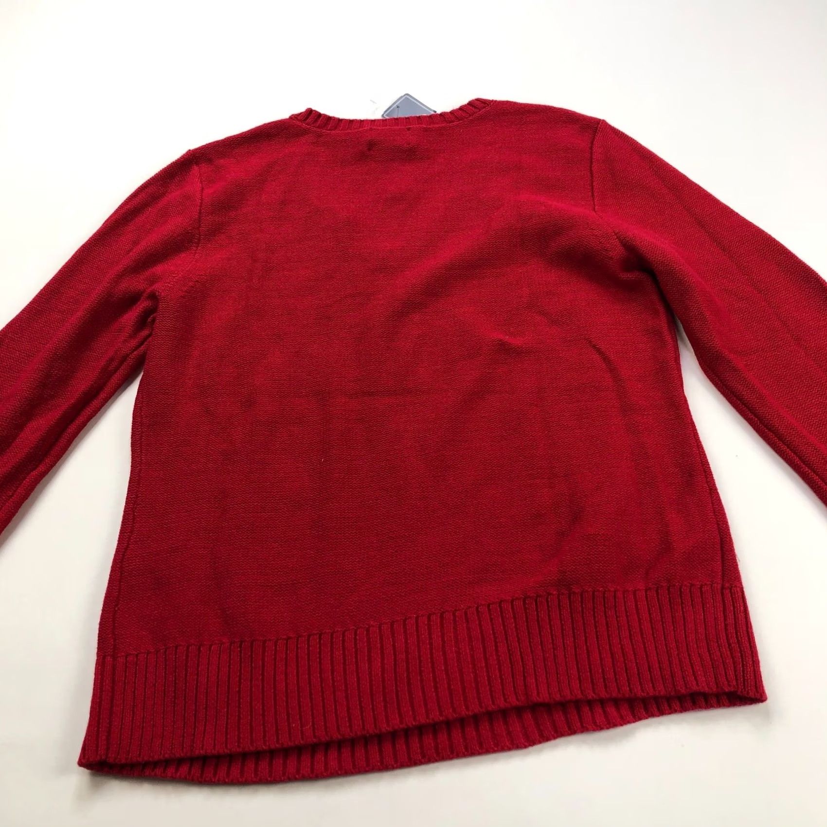 Chaps Chaps Sweater Shirts? Chaps XL Cable Knit Acrylic V-Neck Pullover Red Womens Pullover Sweater Red Nike Size XL / US 12-14 / IT 48-50 - 5 Thumbnail