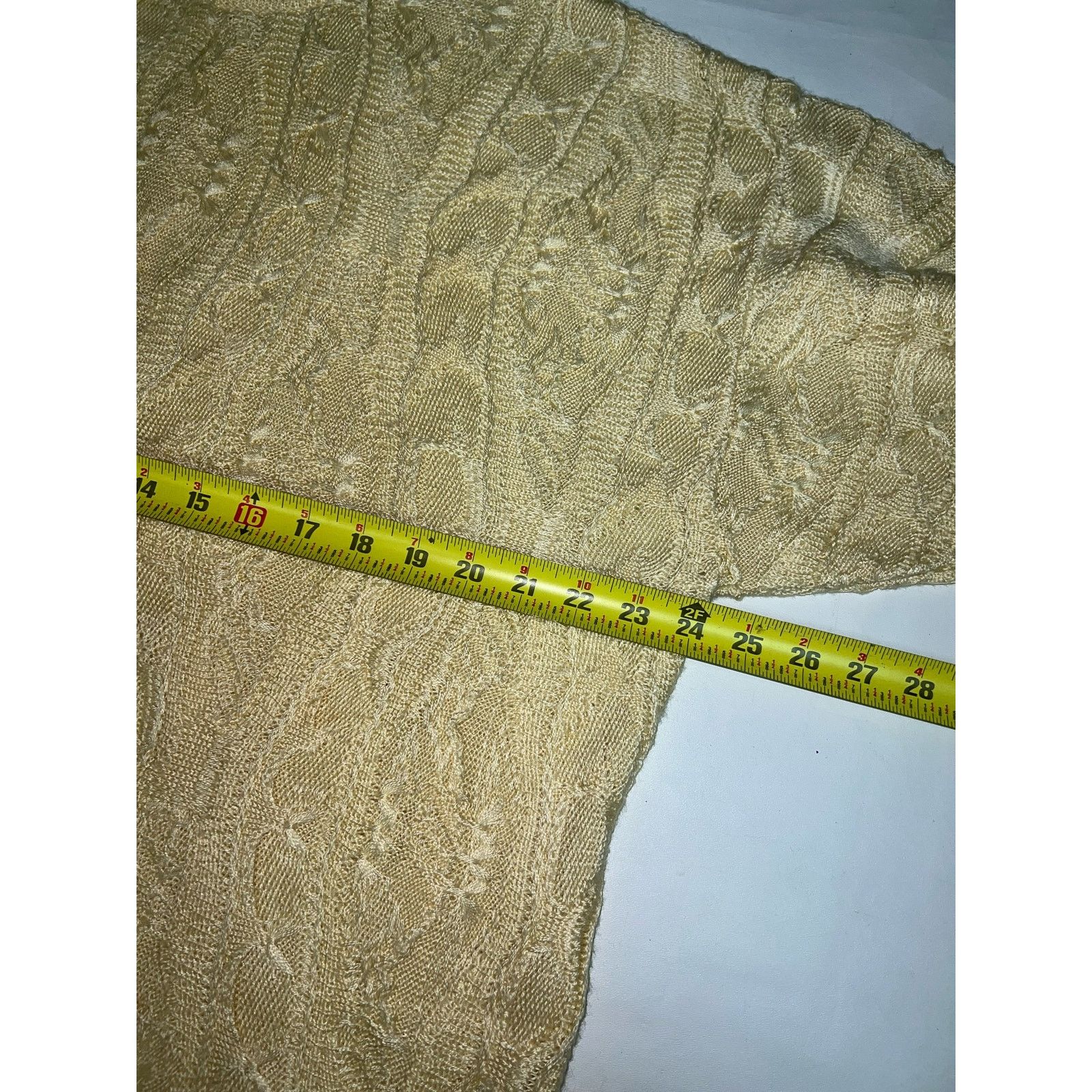 Bergati Vintage Bergati Cable Knit Coogi Style 3D Texured Sweater Size US XXL / EU 58 / 5 - 4 Thumbnail