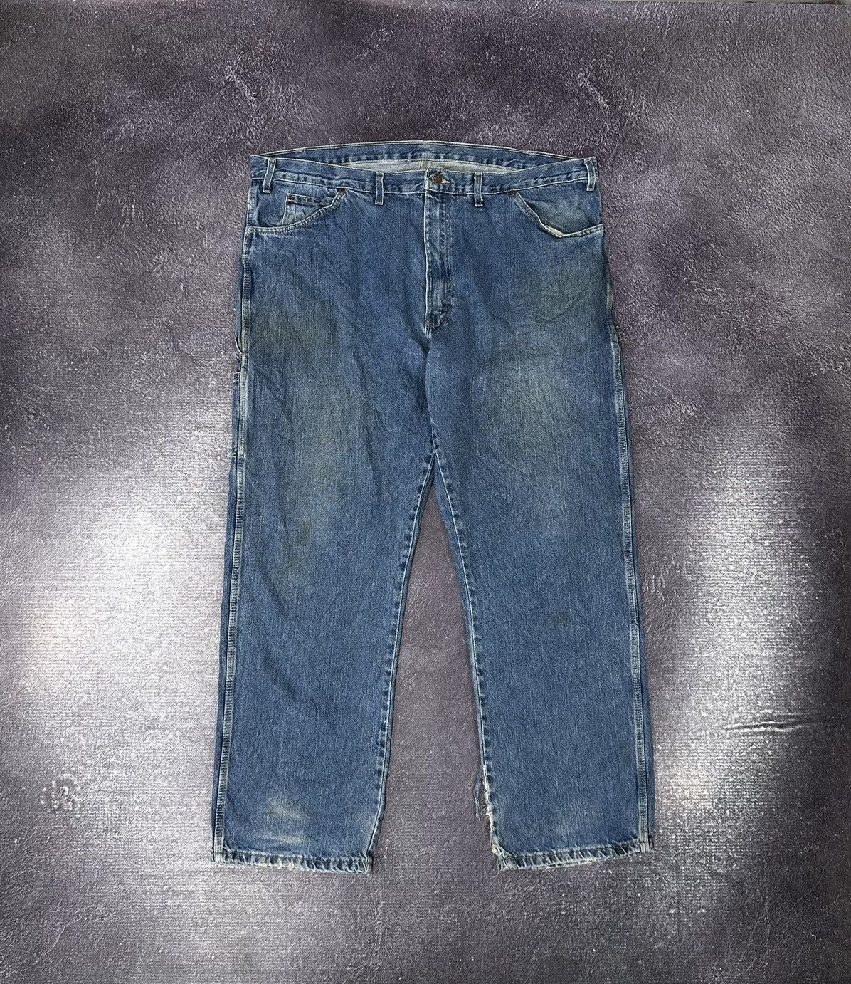 Dickies Vintage Dickies Baggy Denim Carpenter Opium USA Work Pants Size US 44 / EU 60 - 2 Thumbnail