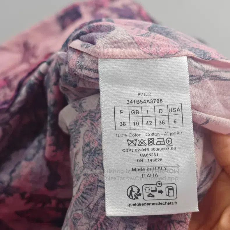 Dior Dior Rose-pink jungle animal short front and long back shi Size XS / US 0-2 / IT 36-38 - 7 Thumbnail