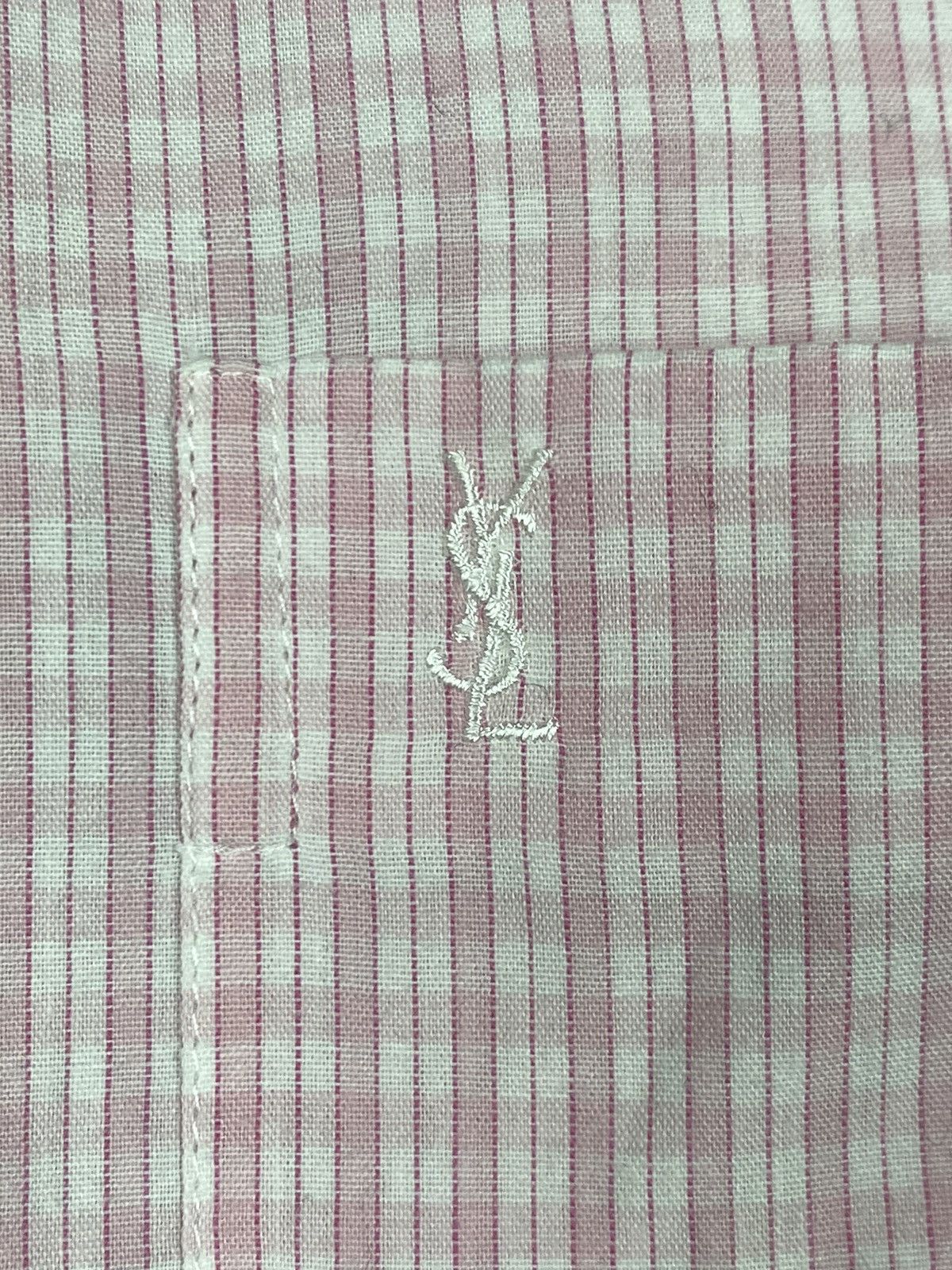 Vintage × Yves Saint Laurent Vintage Yves Saint Laurent Button Up Shirt Size L Size US L / EU 52-54 / 3 - 8 Thumbnail