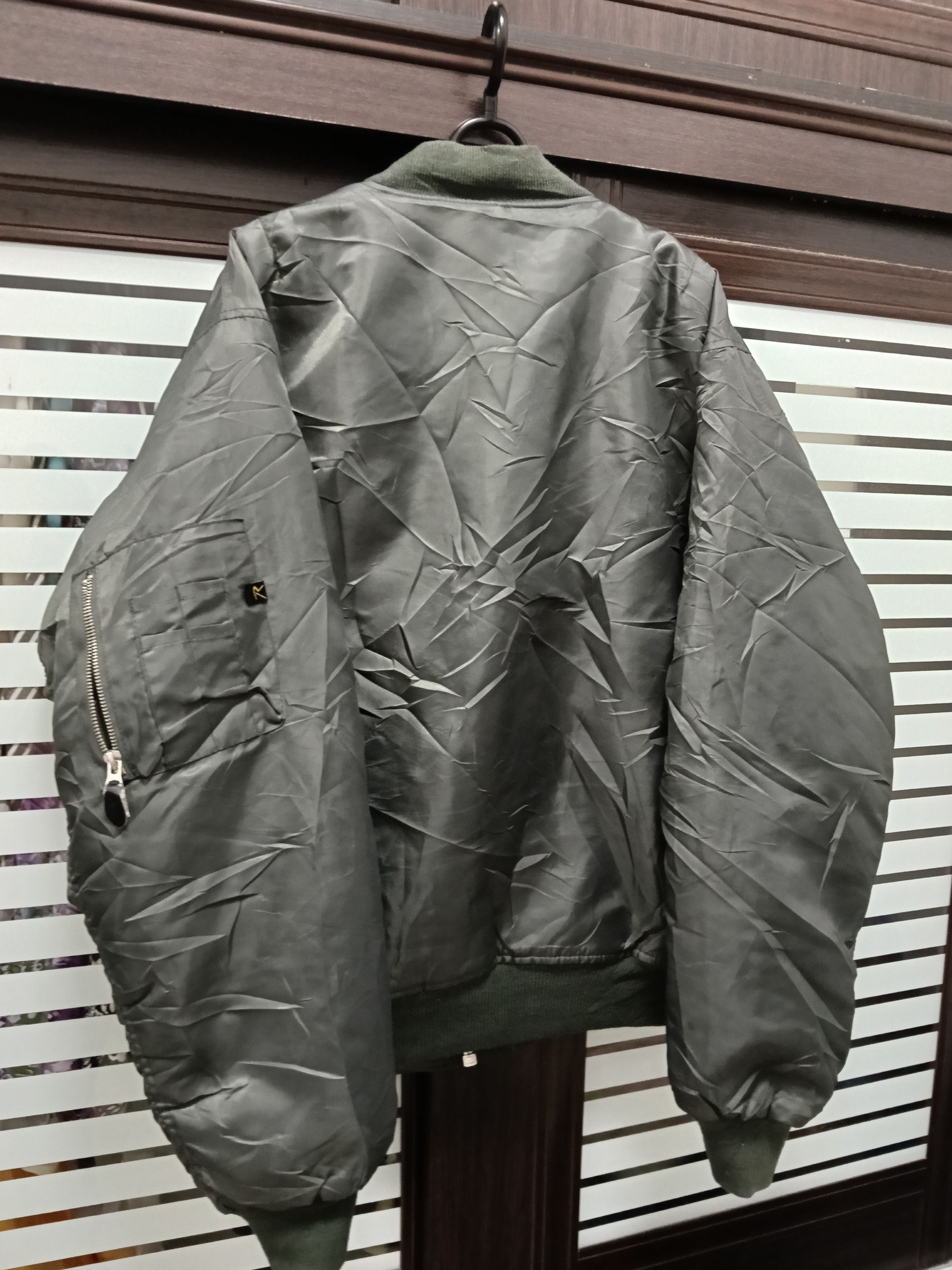 Rothco 💥 (XL) Army USAF Rothco Bomber Flight Jacket Ma-1💥 Size US XL / EU 56 / 4 - 9 Thumbnail