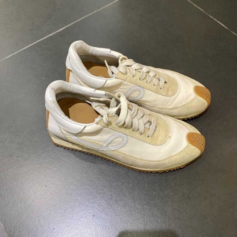 Loewe Loewe Flow Runner Suede Leather Sneakers - dmc Size US 7.5 / EU 40-41 - 1 Thumbnail