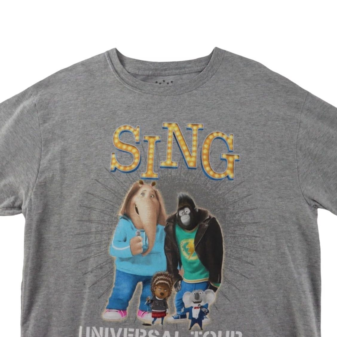 Vintage Universal Studios Sing Movie T-Shirt Mens Large Gray USH Rare Shirt Magnus Size US L / EU 52-54 / 3 - 7 Thumbnail
