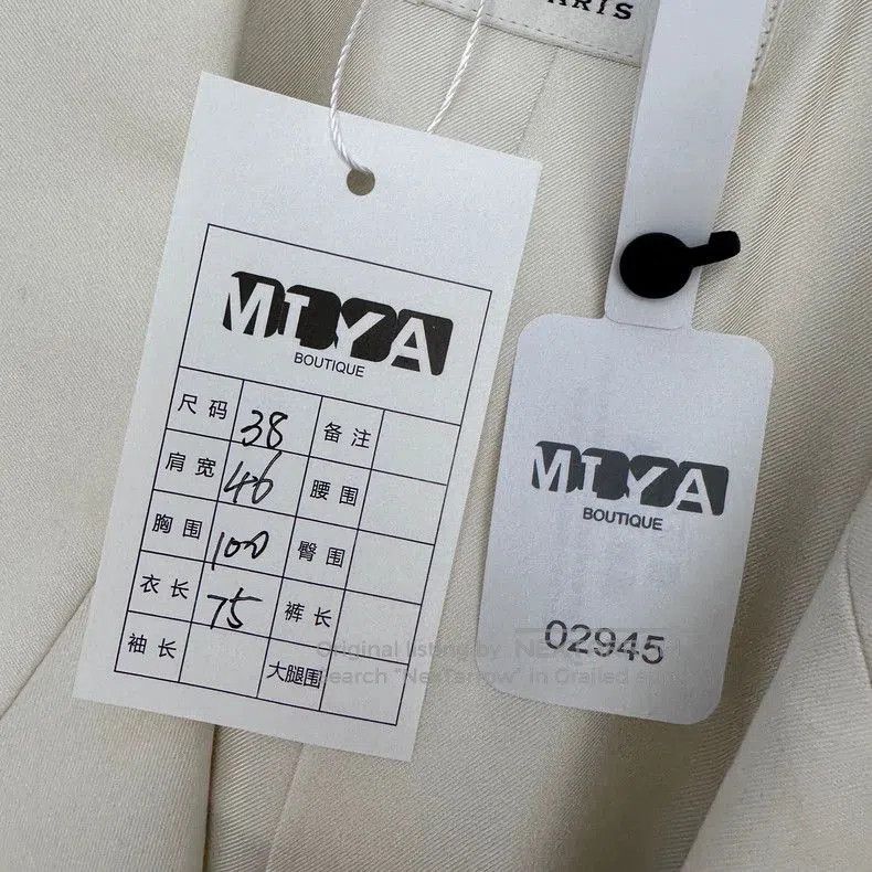 Saint Laurent Paris Saint Laurent 2024 White Blazer Size 38. Size US L / EU 52-54 / 3 - 8 Thumbnail