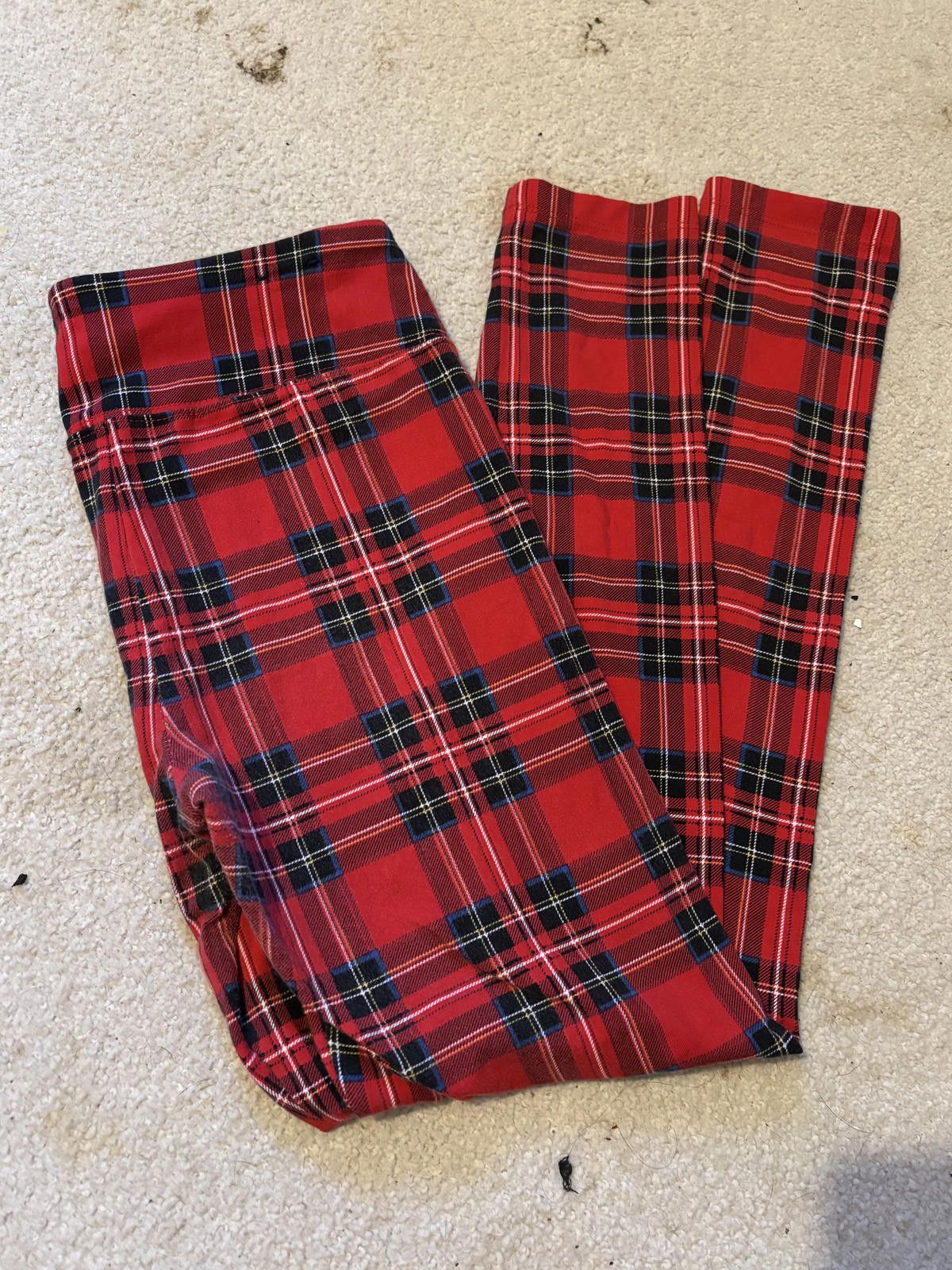 J.Crew NWOT J.Crew Holiday Tartan Red Plaid Leggings S Size 28" / US 6 / IT 42 - 2 Thumbnail