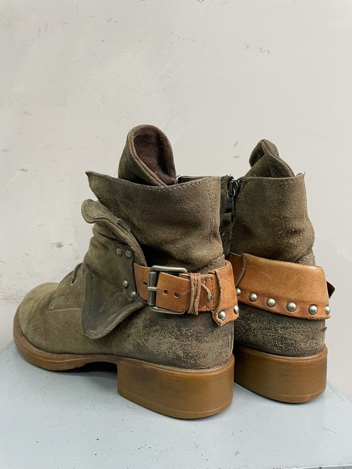 A.S.98 A.S. 98 style leather avant garde boots suede tornado mart Size US 7.5 / EU 40-41 - 8 Thumbnail