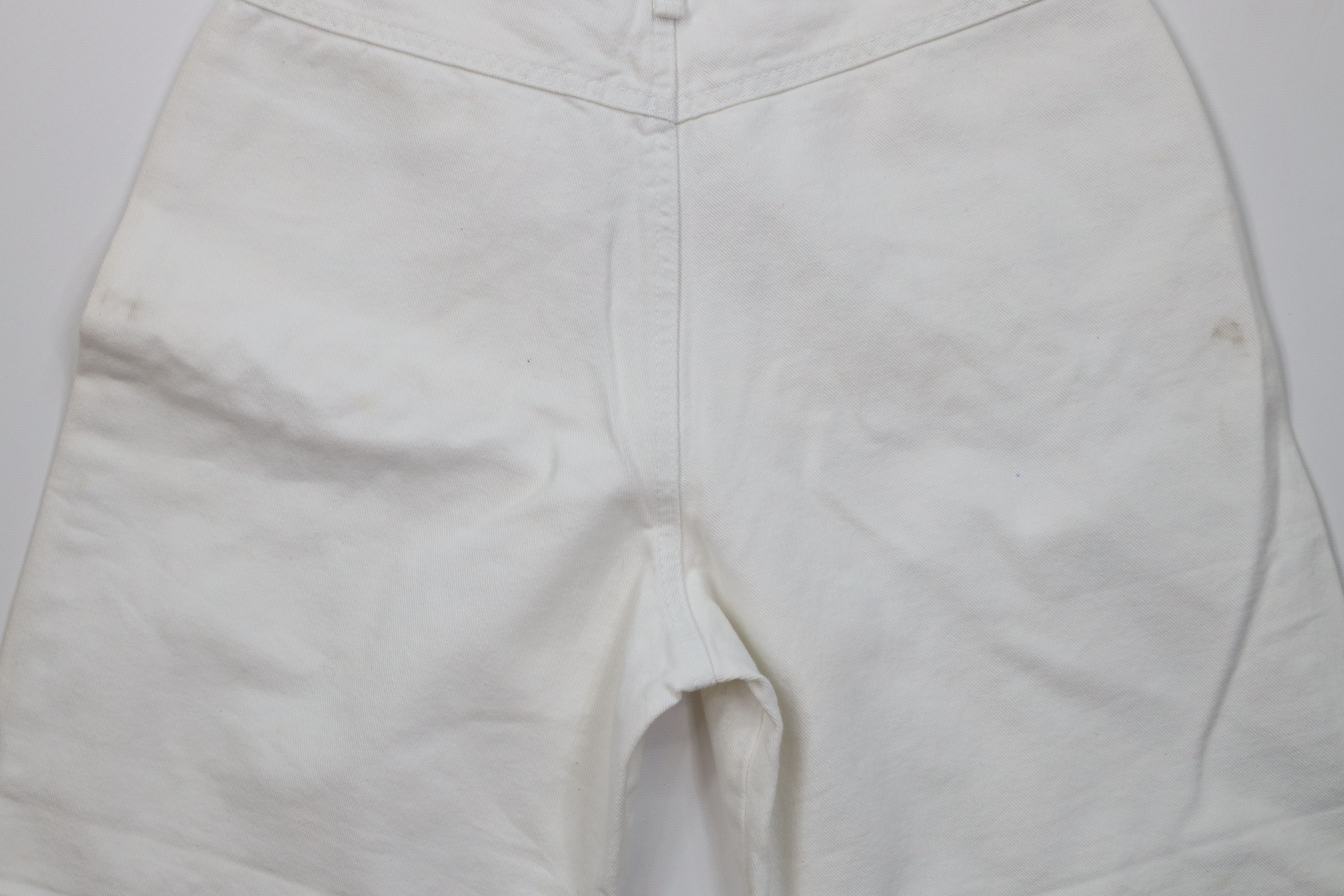 Vintage Vintage 90s Streetwear Relaxed Fit Denim Shorts White USA Size 27" / US 4 / IT 40 - 12 Thumbnail