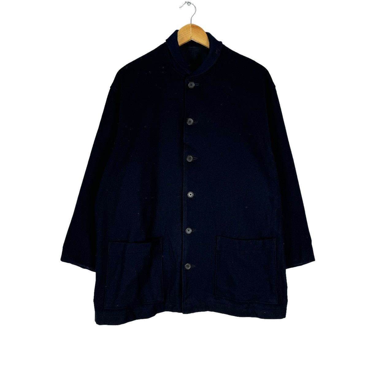Y's for Men 🌟Y’s FOR MEN OVERSIZE BUTTON WOOL JACKET Size US L / EU 52-54 / 3 - 2 Thumbnail