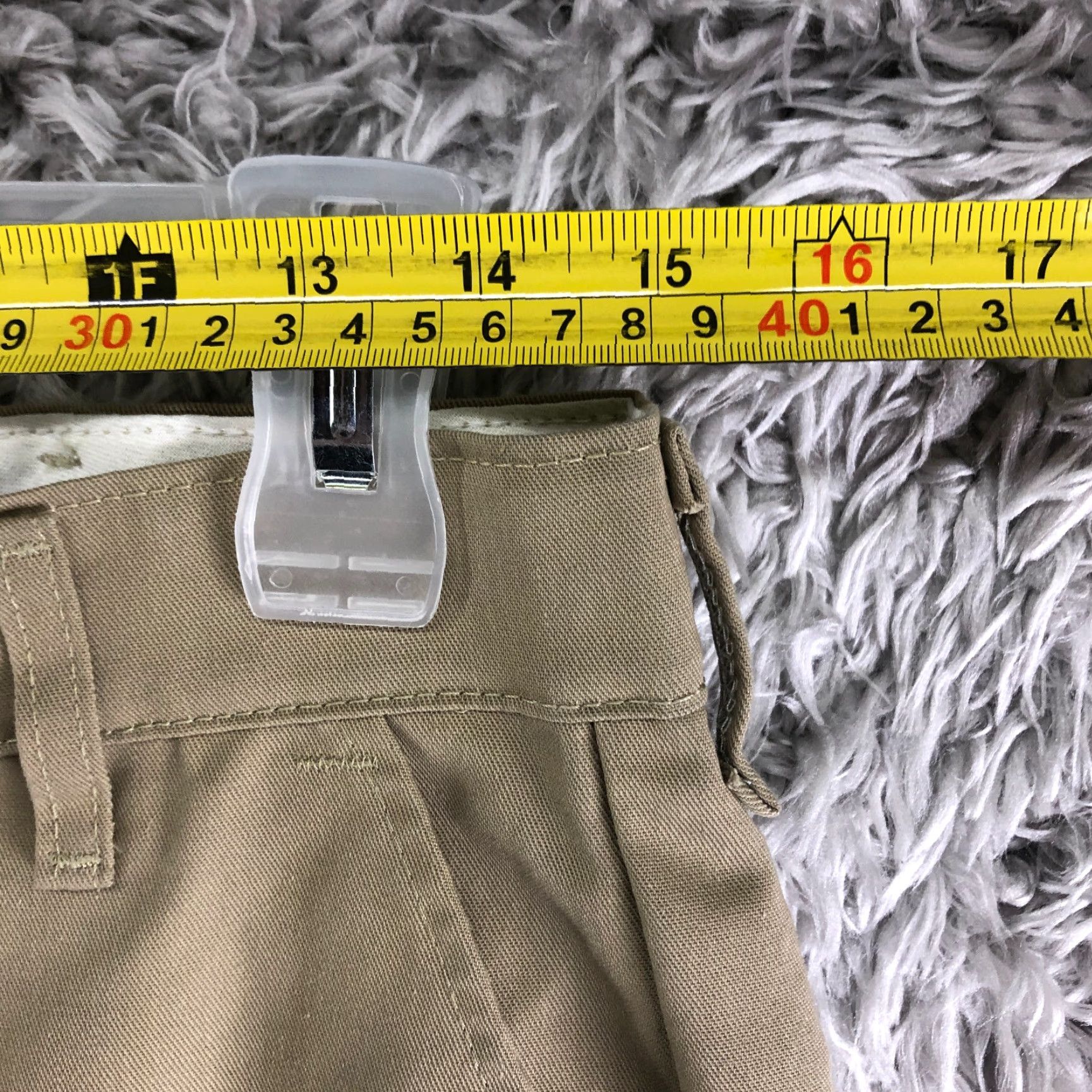 Red Kap Red Kap Pants Mens 32x32 Khaki Work Mid Rise Straight Leg Size US 32 / EU 48 - 2 Thumbnail