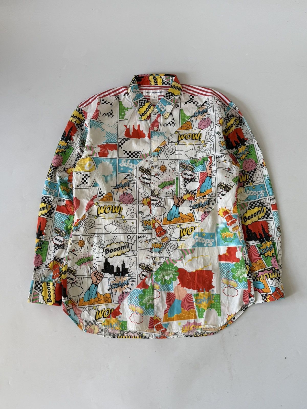 Comme des Garcons Comme Des Garçons SHIRT Multicolor Comic Book Print Size US S / EU 44-46 / 1 - 1 Thumbnail