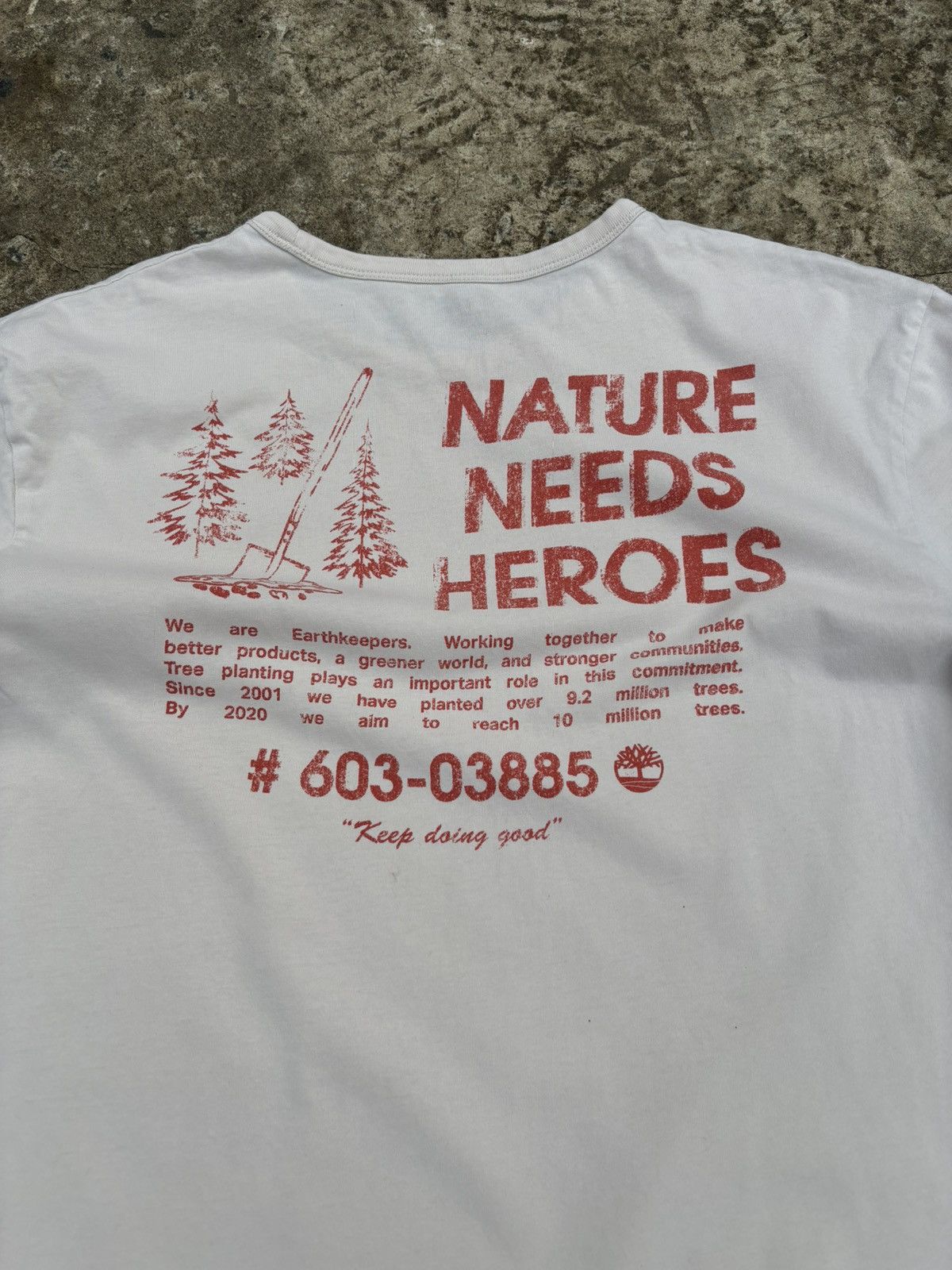 Timberland Timberland NATURE NEEDS HEROES Graphic Tee Size US XL / EU 56 / 4 - 6 Thumbnail