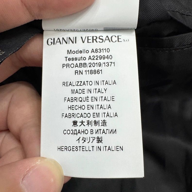 Versace Versace Jacket with dragon pattern gold thread embroidery Size US L / EU 52-54 / 3 - 5 Thumbnail