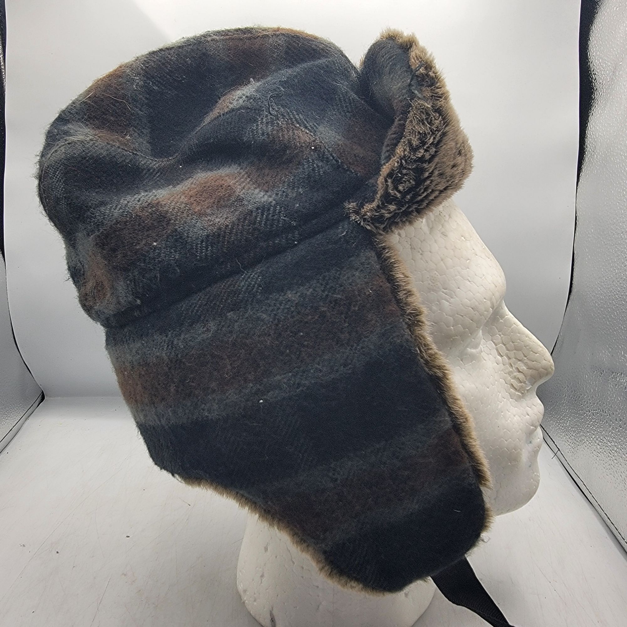 Other Dorfman Pacific Co Adults Small Medium Plaid Aviator Hat Win Size ONE SIZE - 1 Thumbnail