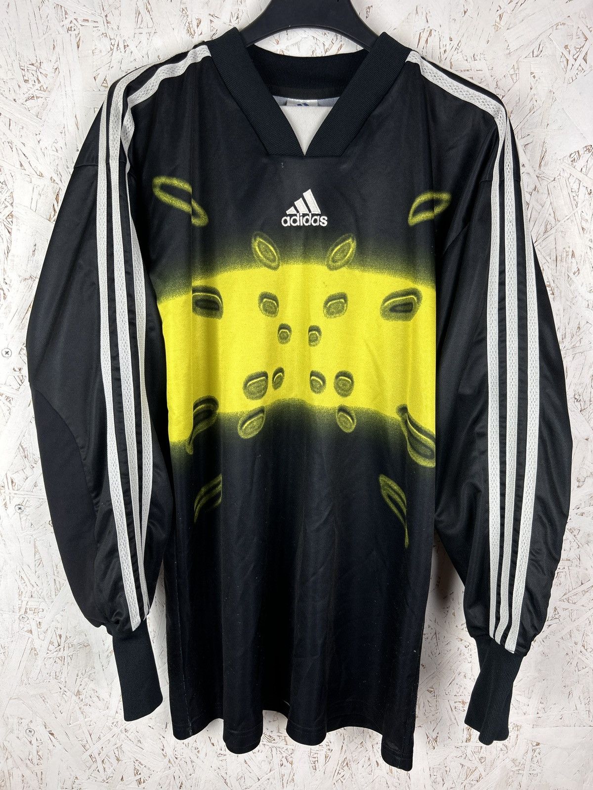Adidas 90s Vintage 1999/00/01 Adidas GK Goalkeeper Template Jersey Size US S / EU 44-46 / 1 - 1 Thumbnail