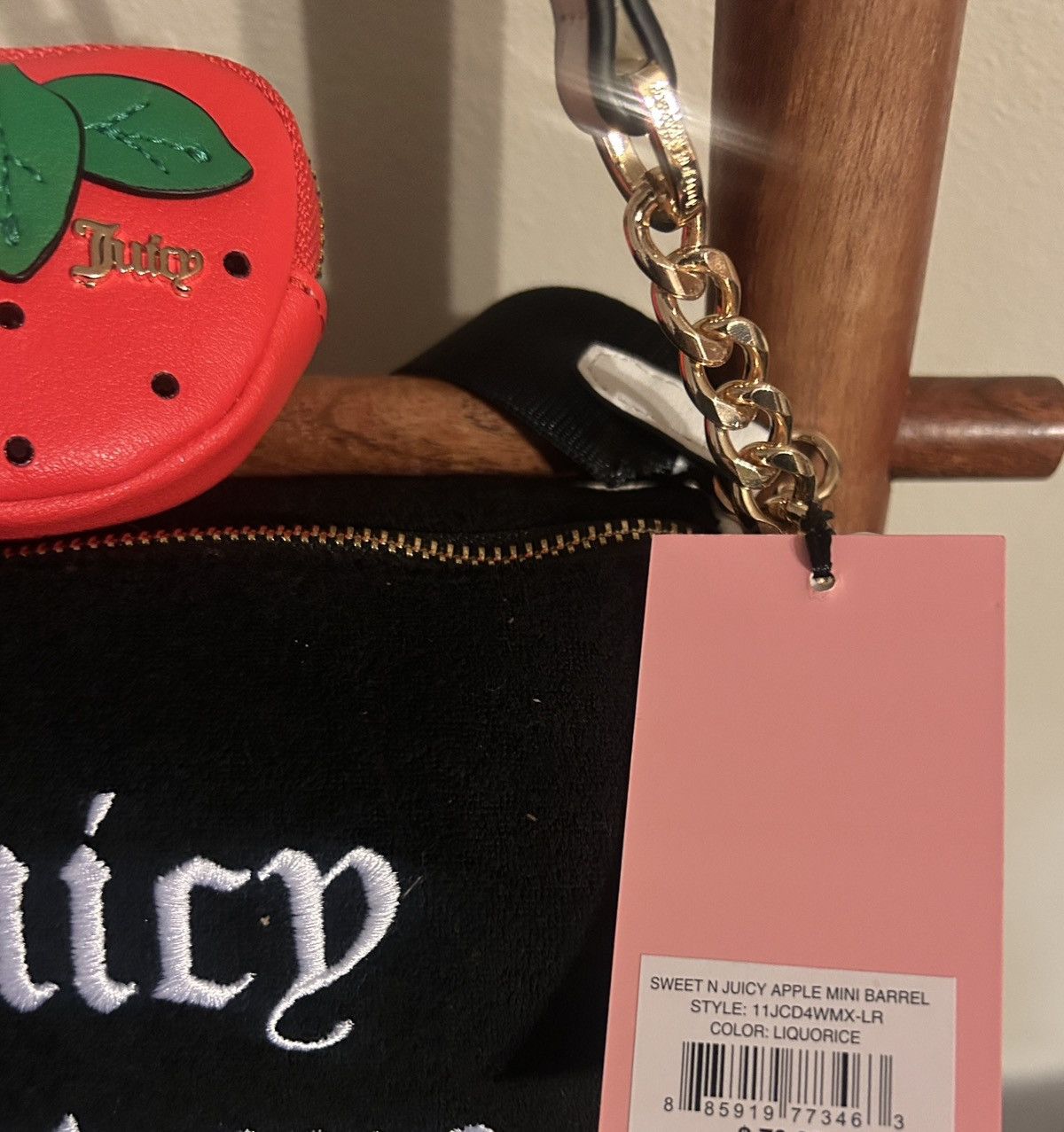 Juicy Couture Juicy Couture Sweet N Juicy Apple Mini Barrel Liquorice Size ONE SIZE - 3 Thumbnail