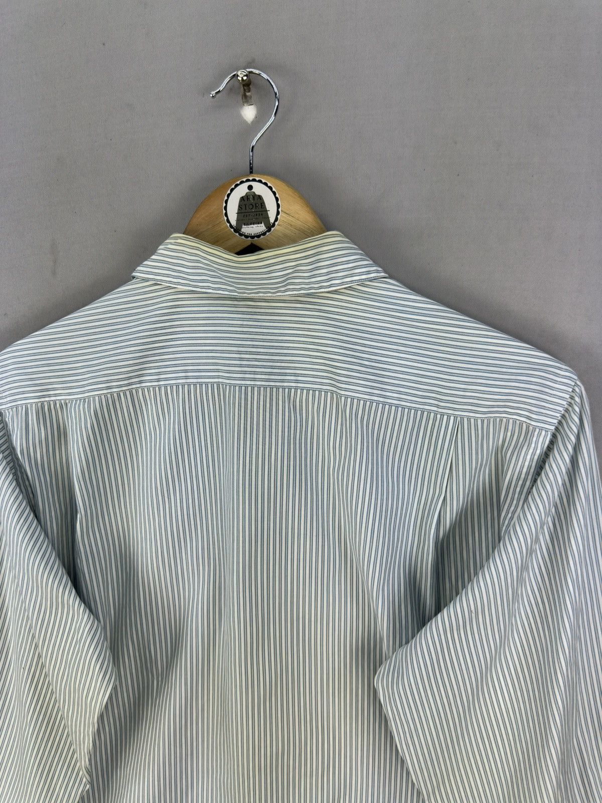 Margaret Howell Margaret Howell MHL Stripes Flannel Shirt Size US M / EU 48-50 / 2 - 5 Thumbnail