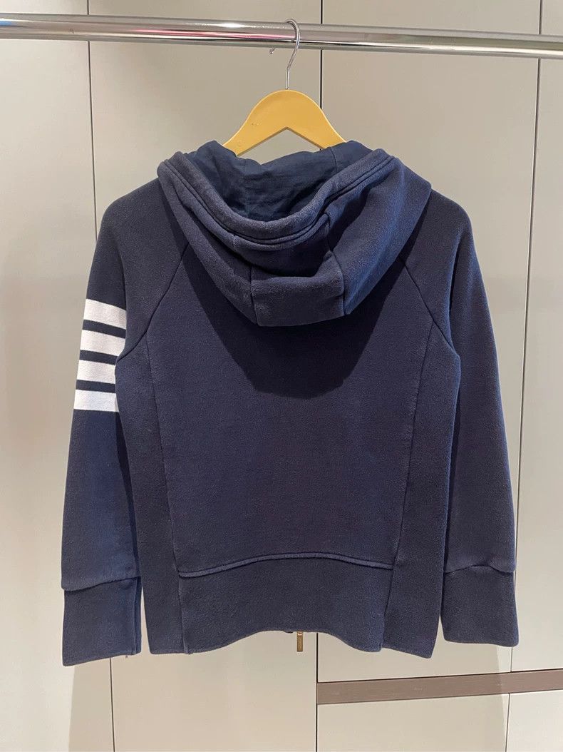 Thom Browne Thom browne Size 00 Dark blue classic four-striped zipper Size US XXS / EU 40 - 3 Thumbnail