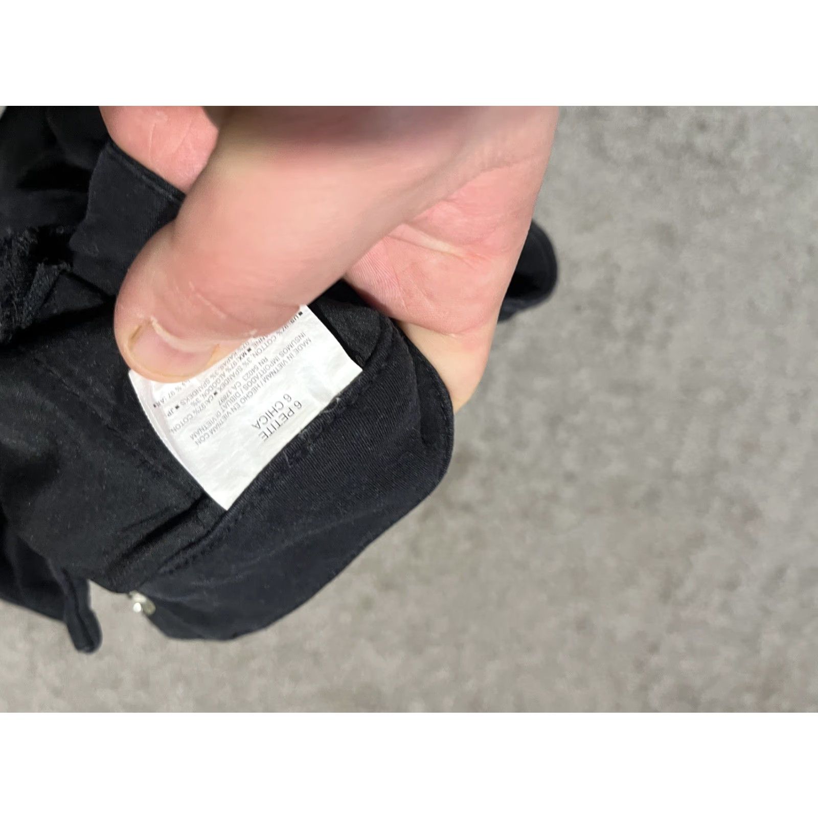 Old Navy Old Navy Harper Dress Pants Womens 6P Black Mid Rise Straight Stretch Career Pants Women 6P Black Dress Pants Boys? Size 28" / US 6 / IT 42 - 6 Thumbnail