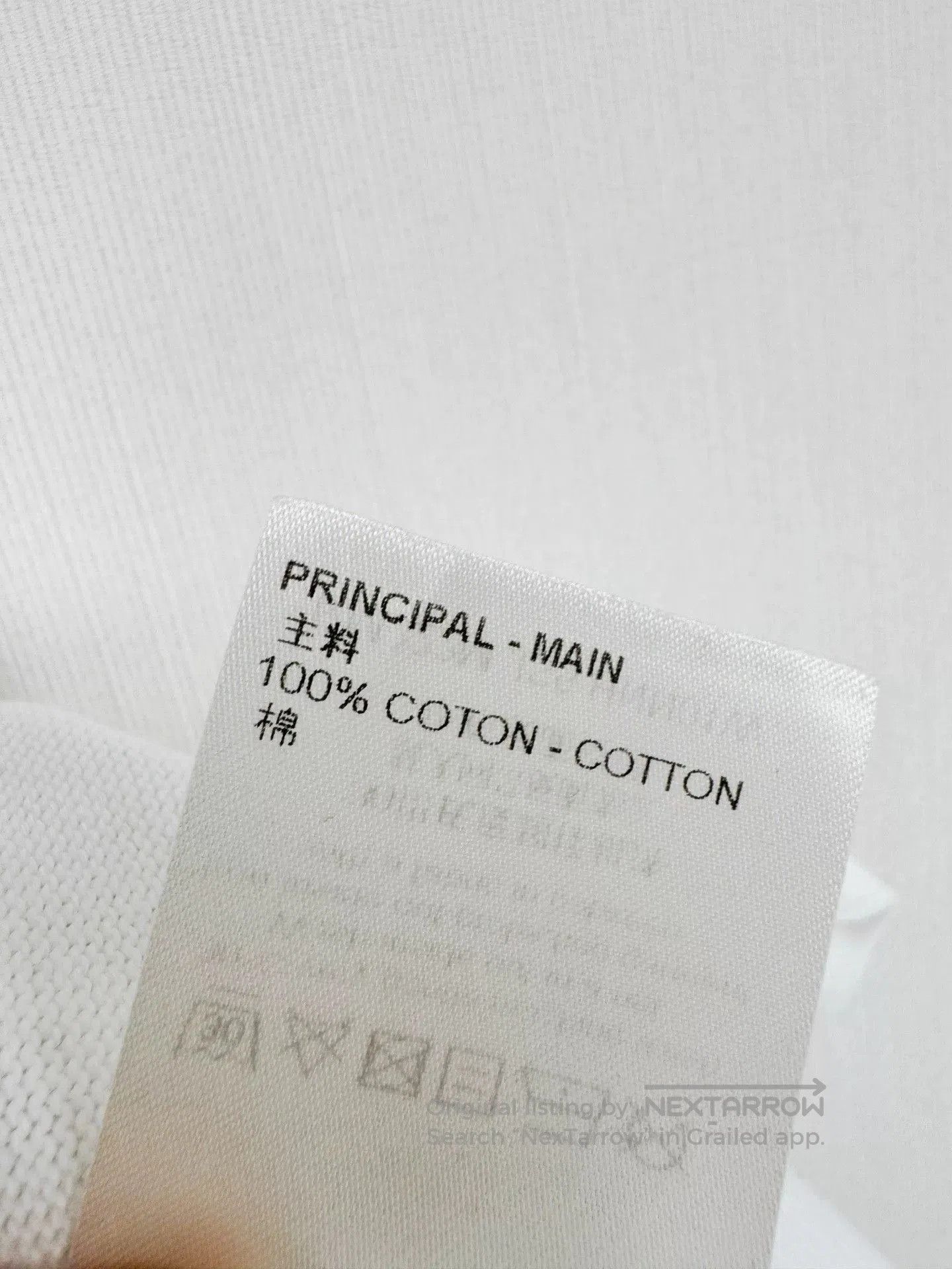 Louis Vuitton Louis Vuitton White Graphic Knit T-shirt. Size US L / EU 52-54 / 3 - 4 Thumbnail