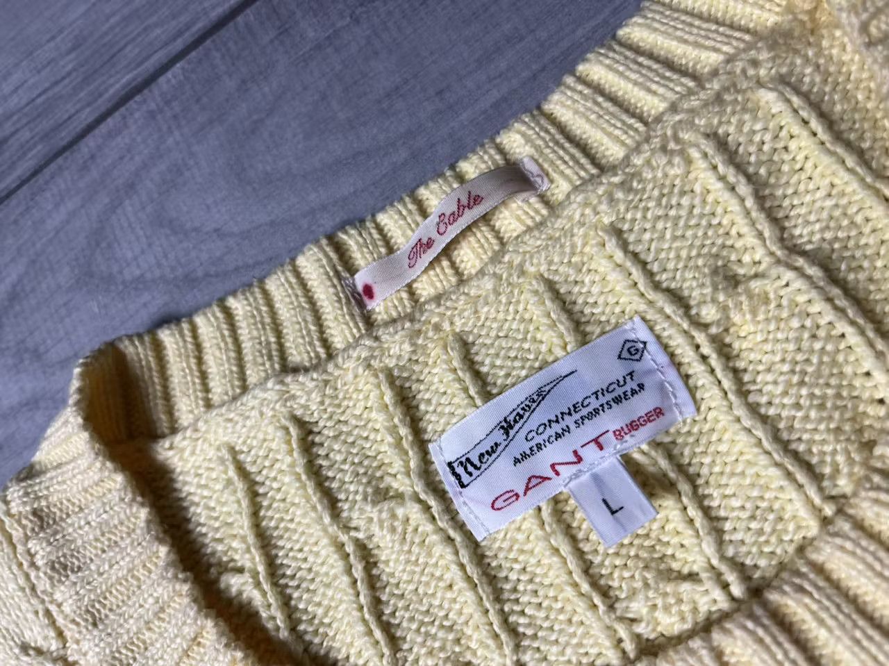 Gant Gant sweater jumper knited vintage size Large Size US L / EU 52-54 / 3 - 4 Thumbnail