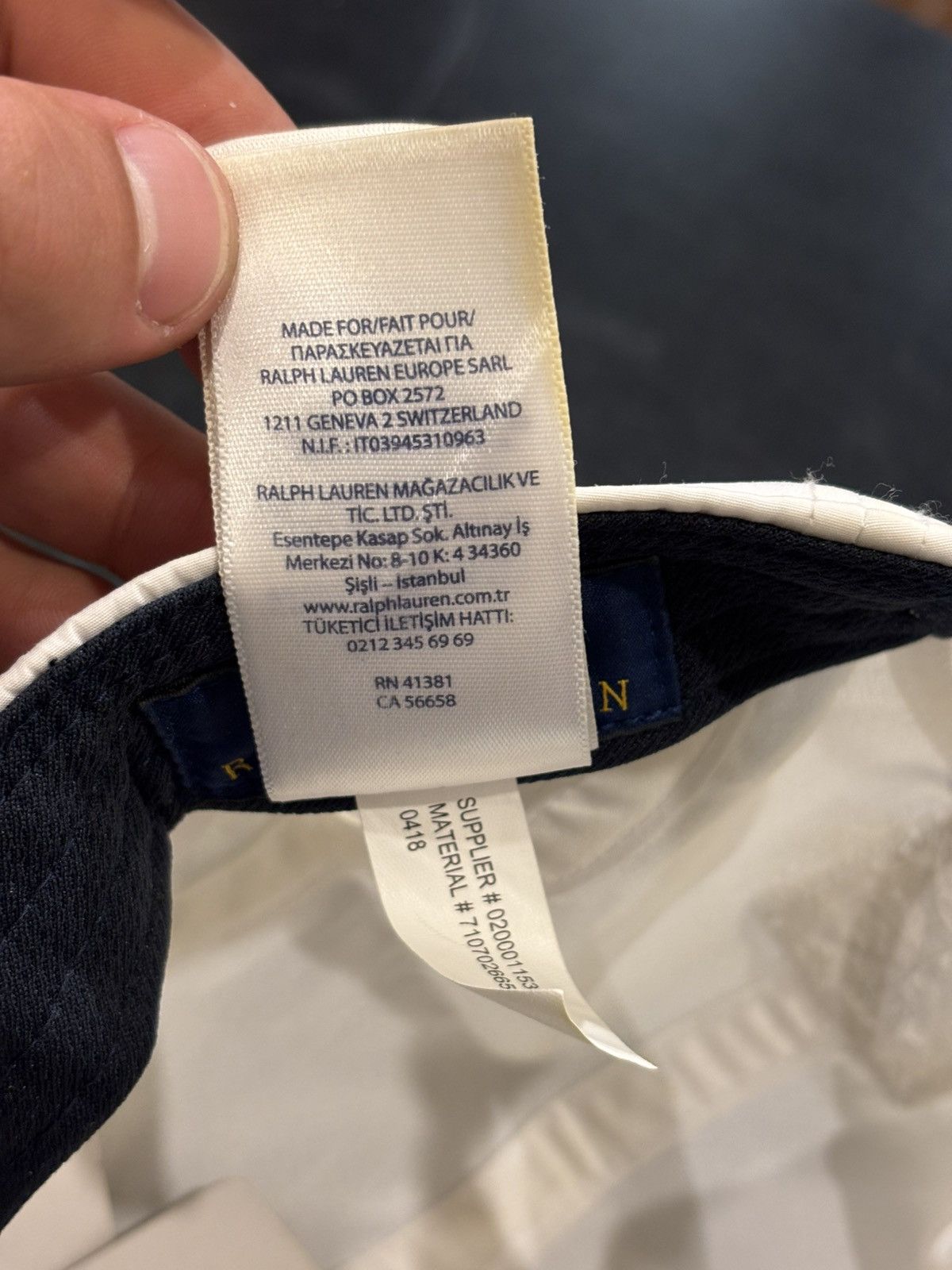 Polo Ralph Lauren Polo Ralph Lauren US-93 Cap Size ONE SIZE - 11 Thumbnail