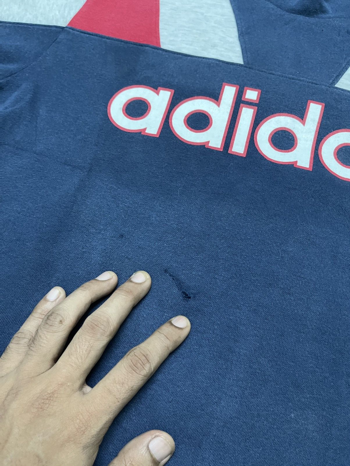 Adidas × Vintage 90s OG STYLE ADIDAS TURTLE NECK RARE DESIGN Size US S / EU 44-46 / 1 - 6 Thumbnail