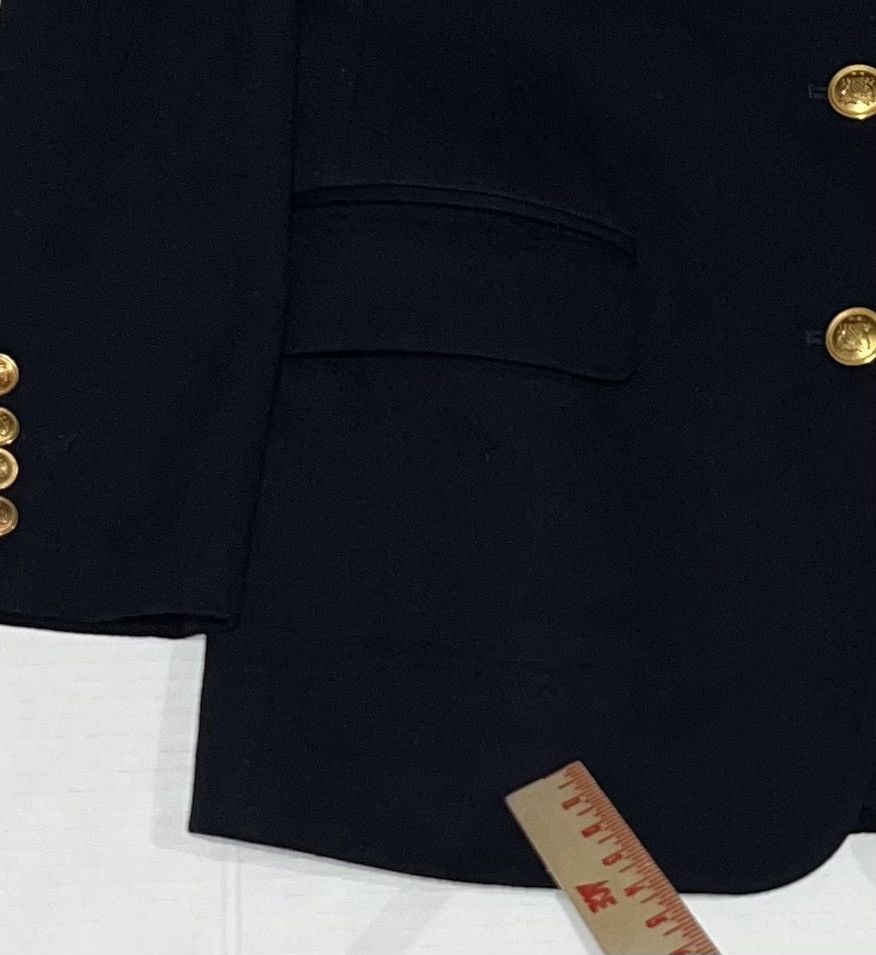 Lauren Ralph Lauren Ralph Lauren Vintage Blue Crown Crest Logo Blazer Jacket 6P Size S / US 4 / IT 40 - 10 Thumbnail