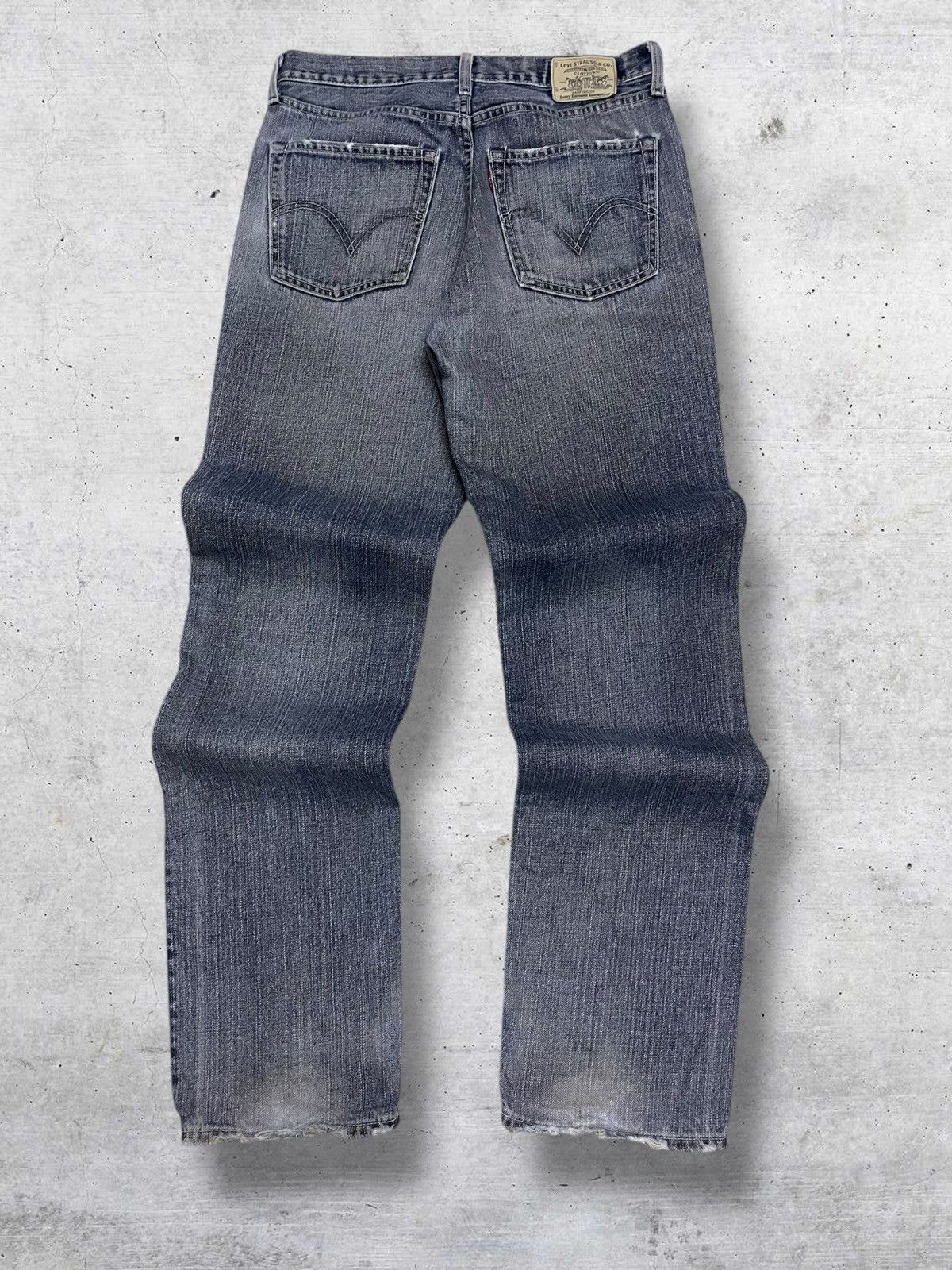 Levi's Vintage Clothing VINTAGE 502 LEVIS USA DESIGNER 90S DISTRESSED OG STYLE DENIM Size US 30 / EU 46 - 8 Thumbnail
