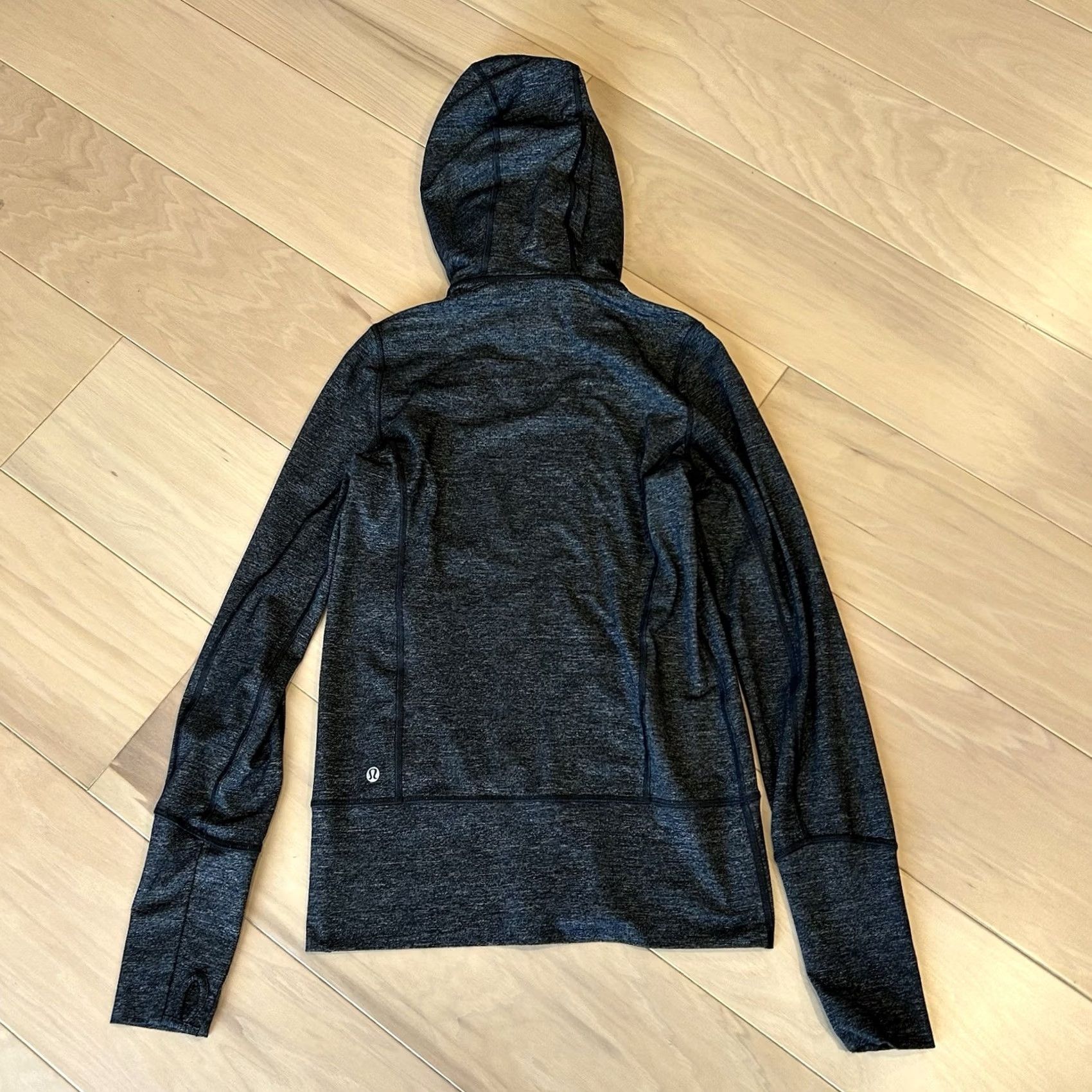 Lululemon Lululemon Stride Jacket Womens Full Zip Athletic Fit Dark Heather Charcoal 4 Jacket Size S / US 4 / IT 40 - 3 Thumbnail