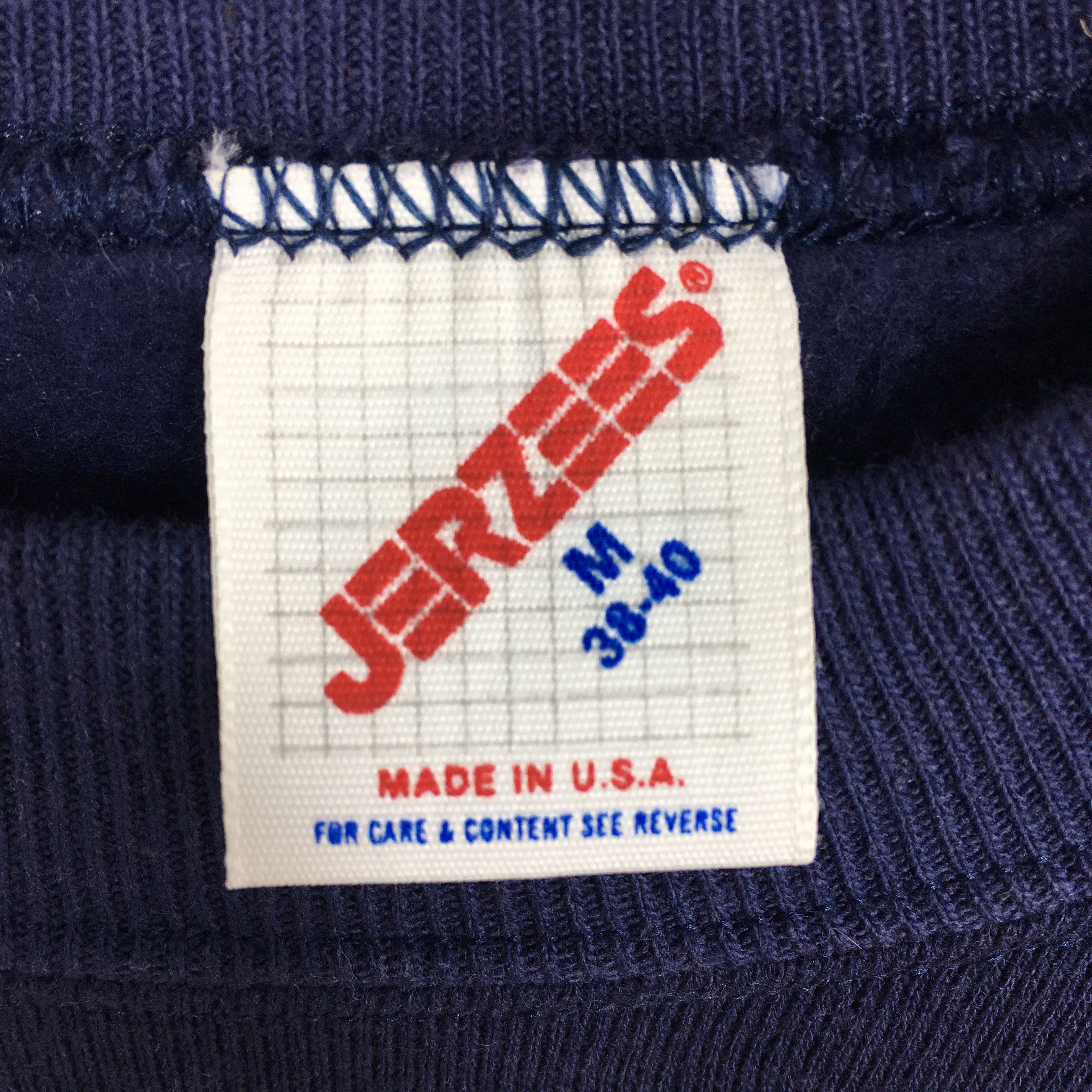Jerzees Vintage 90s Jerzees Usa Plain Blue Sweatshirt Medium Size US M / EU 48-50 / 2 - 4 Thumbnail