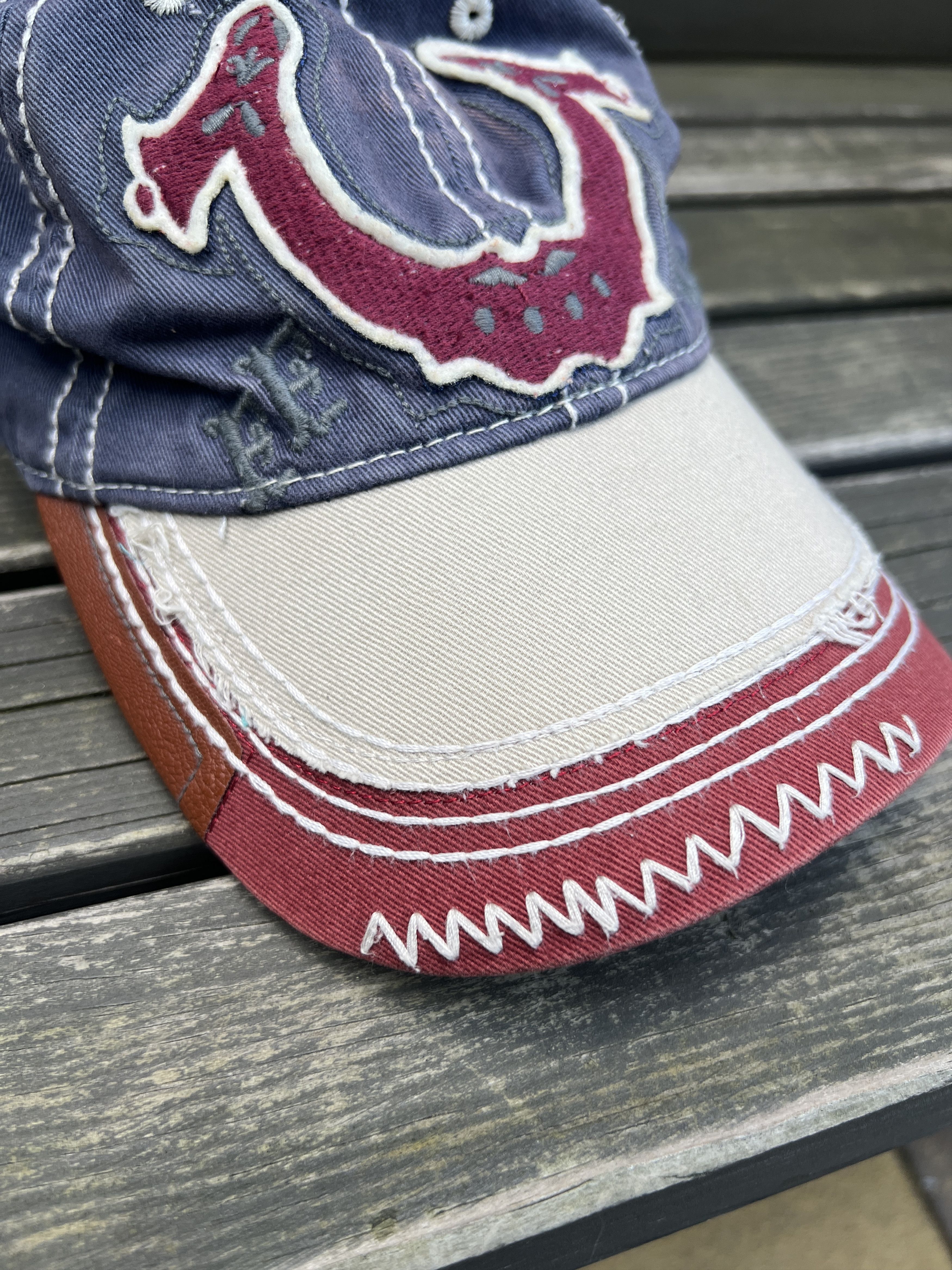 True Religion True Religion Vintage Y2K Distressed Cap Size ONE SIZE - 2 Thumbnail