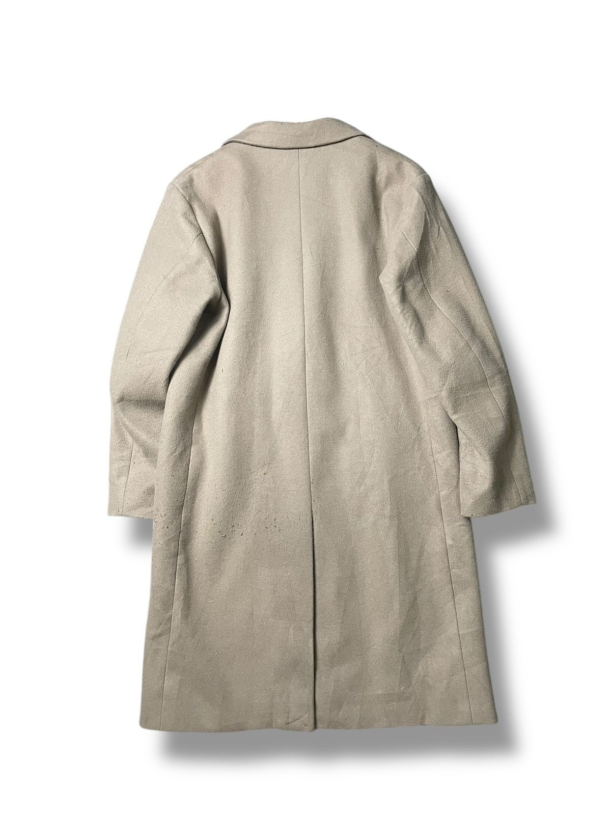Japanese Brand × Vintage Rage Blue Wool mix Jersey Long Jacket (56) Size US S / EU 44-46 / 1 - 3 Thumbnail