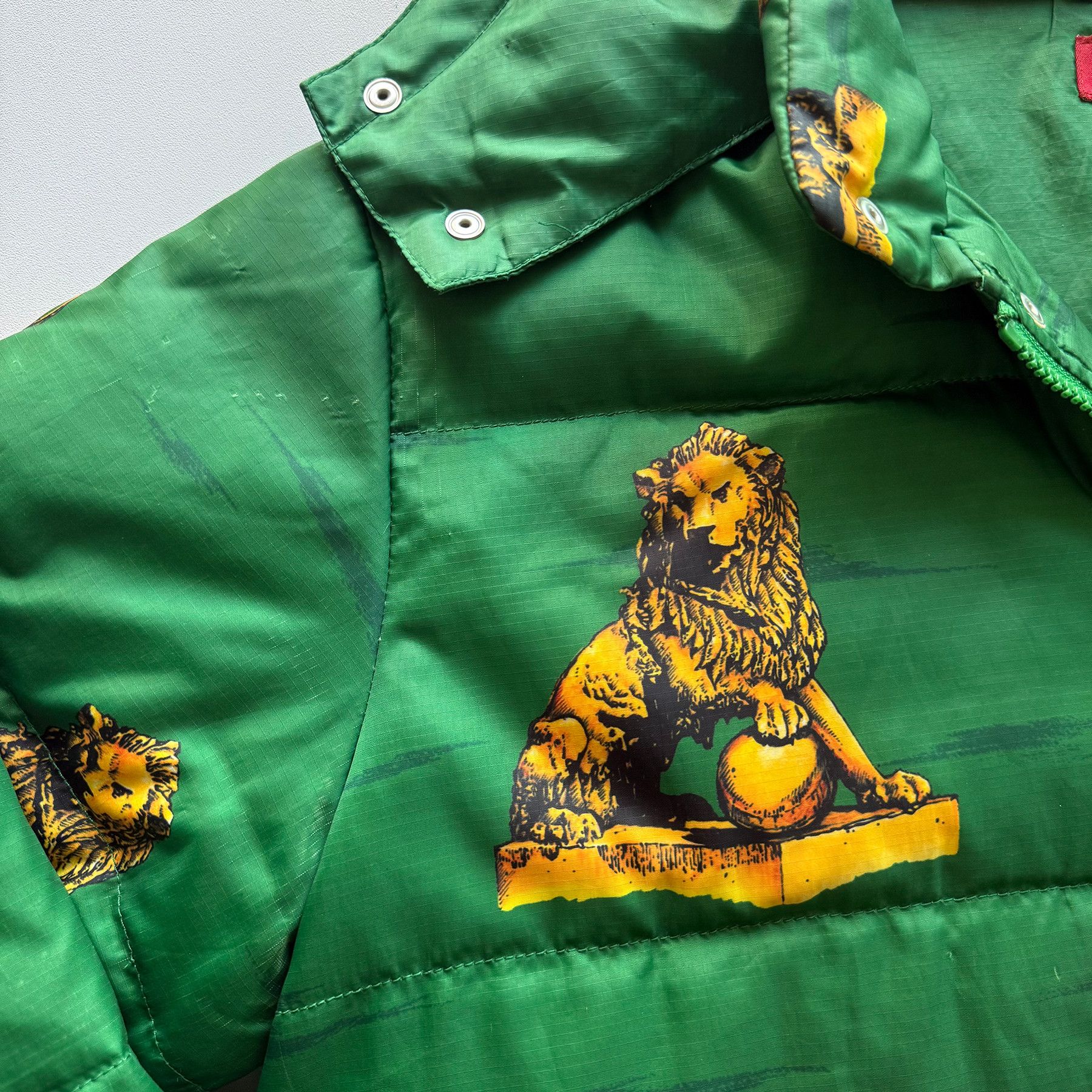 Supreme FW13 Lions Puffy Down Jacket Size US L / EU 52-54 / 3 - 12 Thumbnail