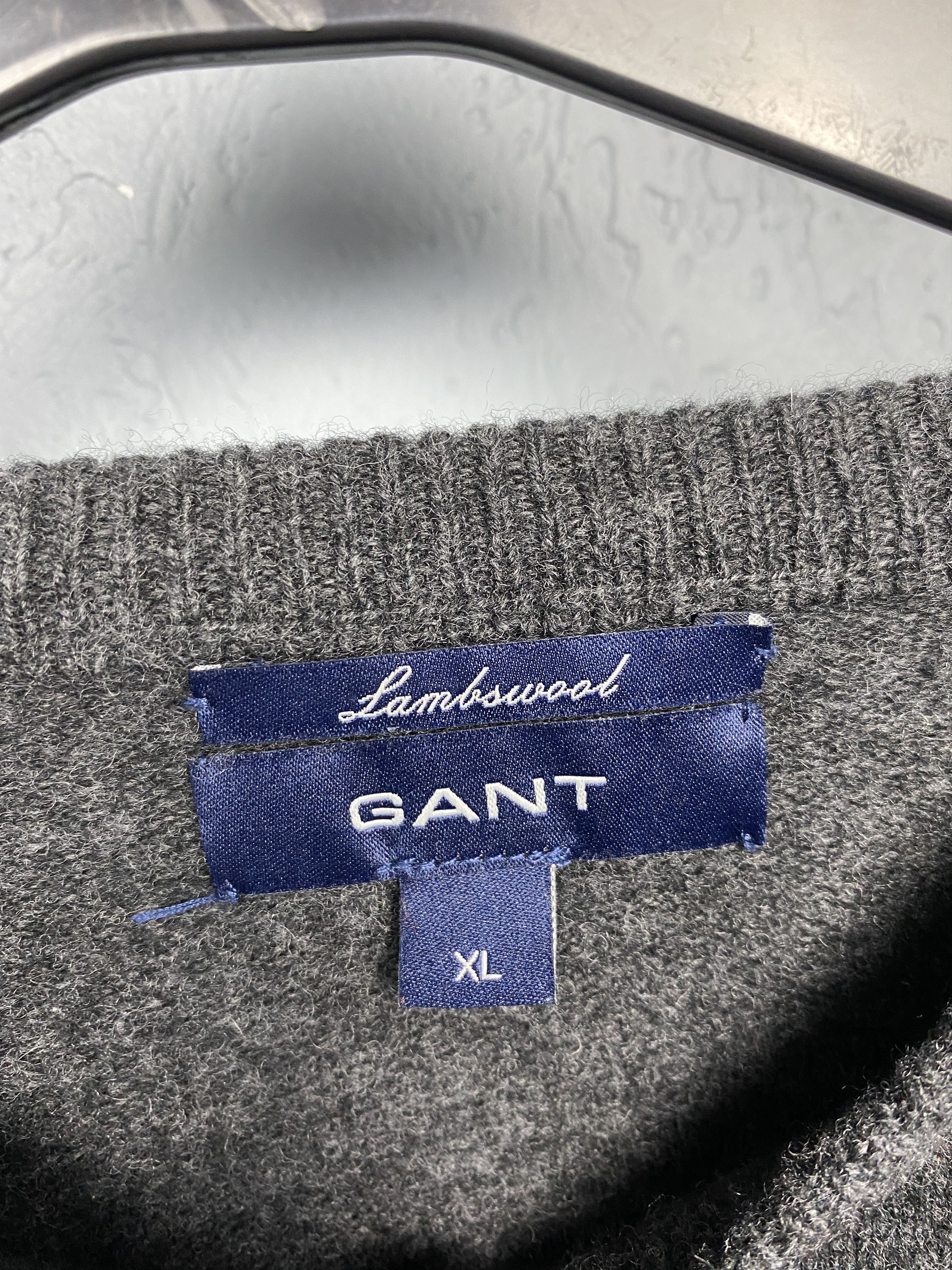 Gant Gant Vintage Mens Wool Knit Crew Neck Sweater Size US XL / EU 56 / 4 - 4 Thumbnail