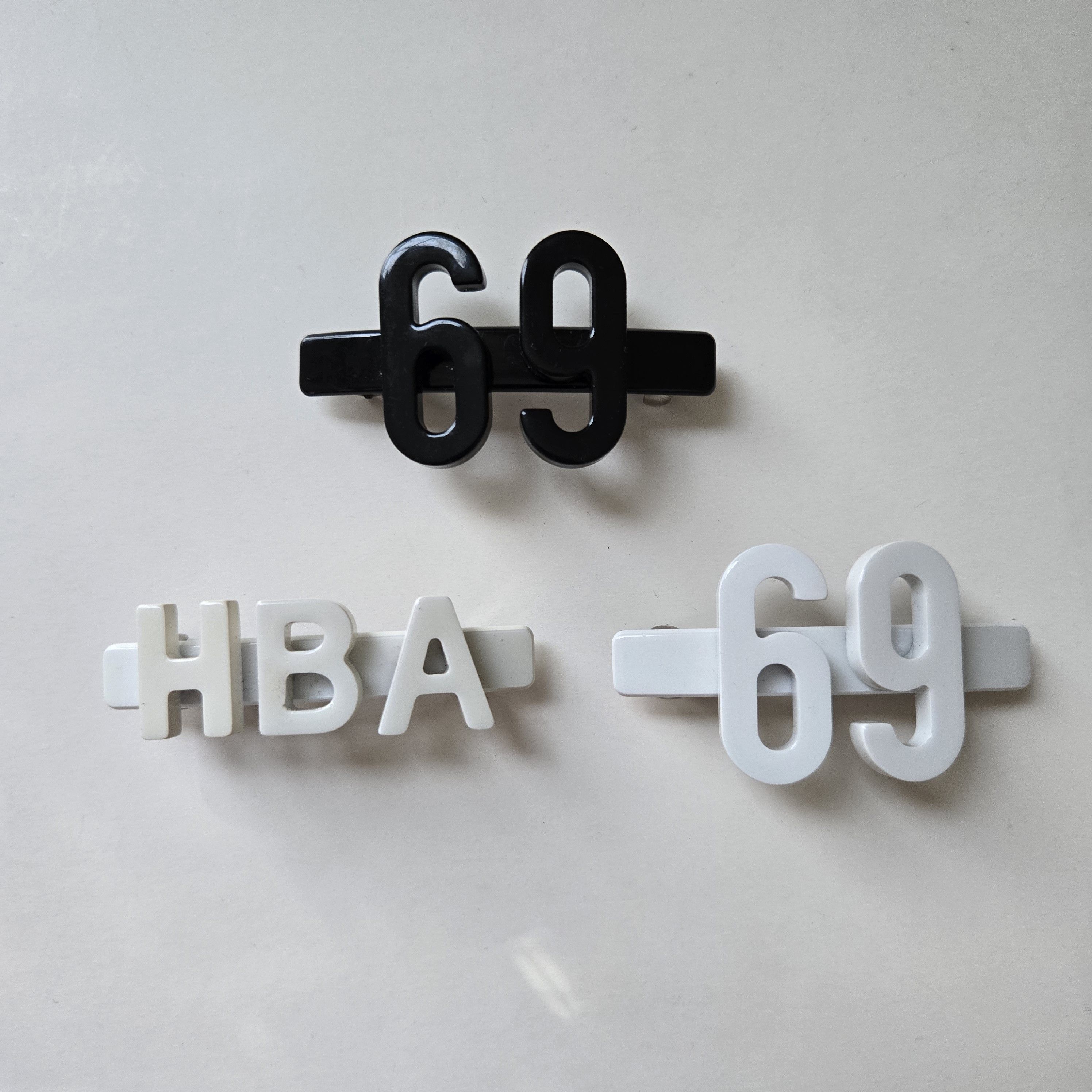 Hood By Air Hair Clips Size ONE SIZE - 1 Thumbnail